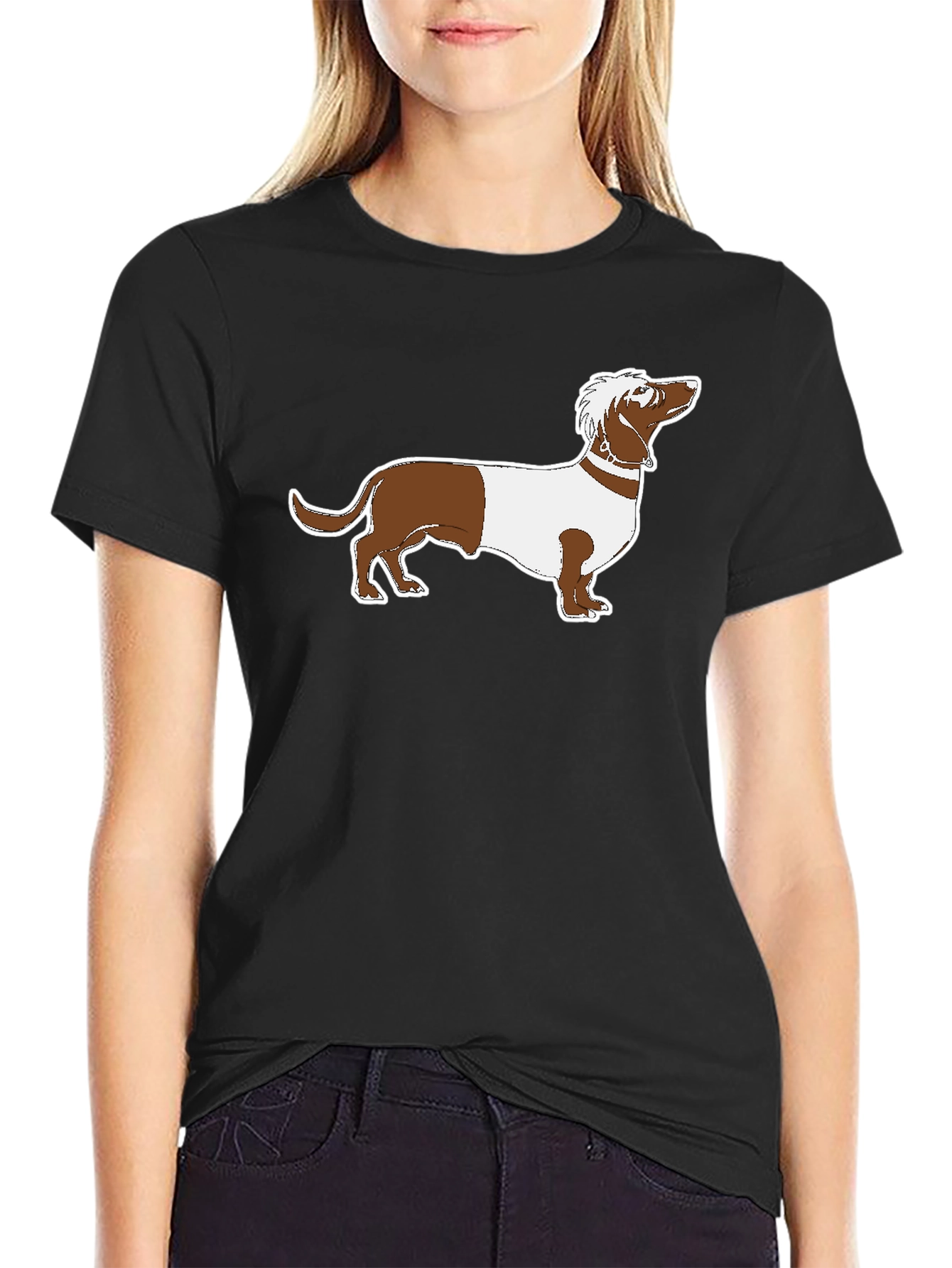 Dachshund Graphic T-Shirt - Unique Dog Lover Tee