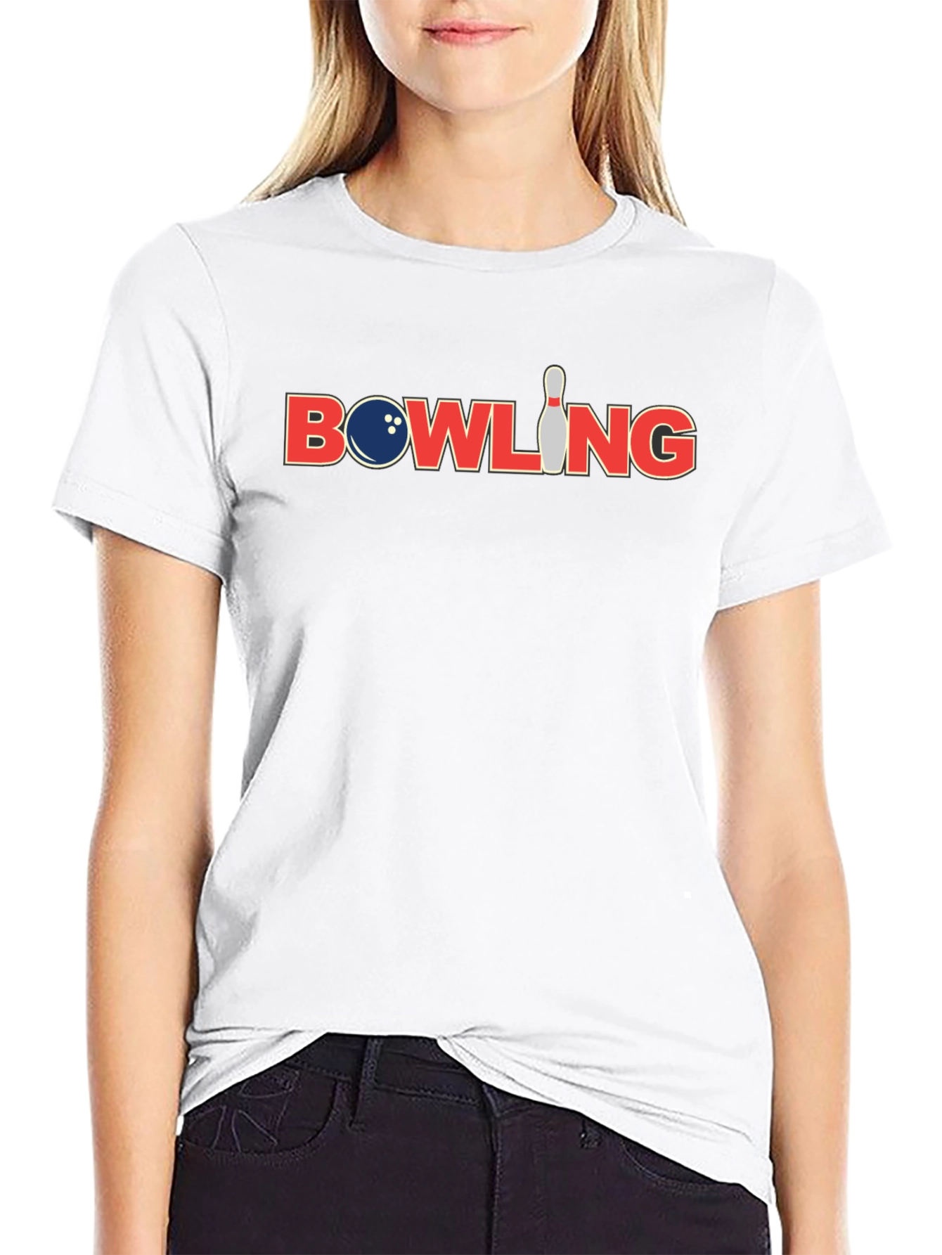 Bowling Graphic Tee - Strike Style!
