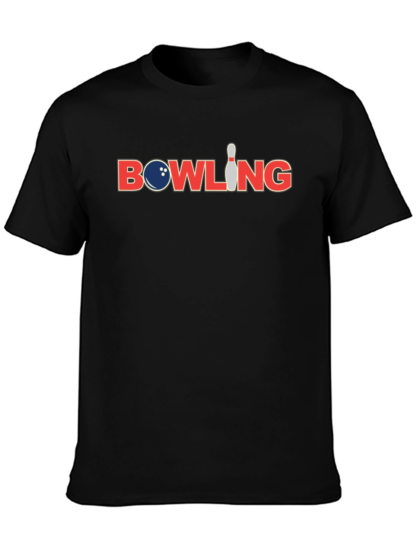 Bowling Graphic Tee - Strike Style!