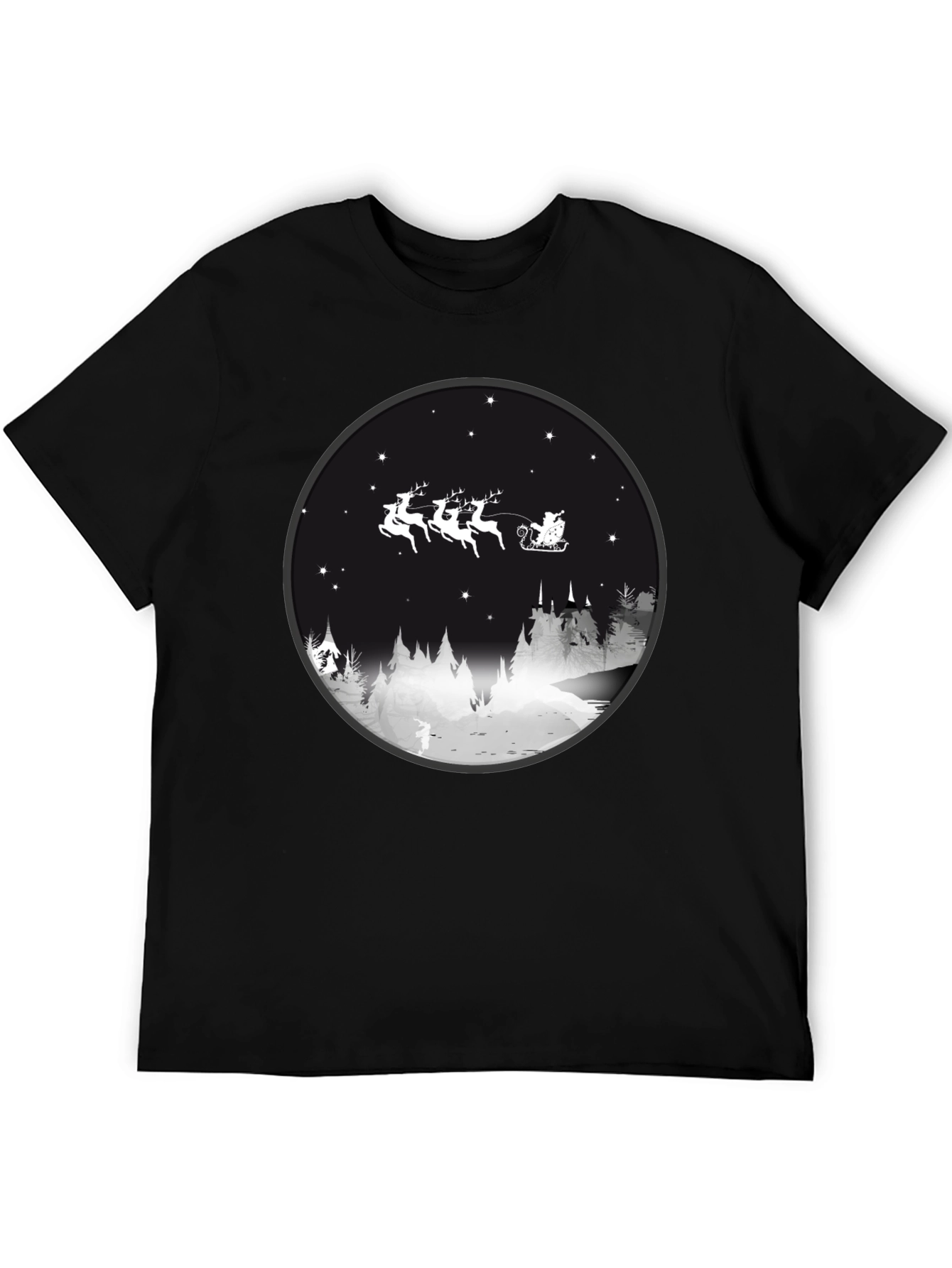 Christmas Santa Sleigh T-Shirt