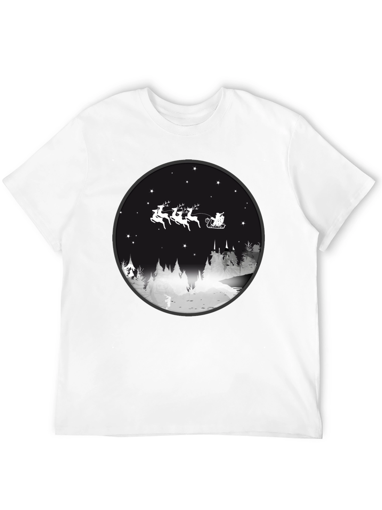 Christmas Santa Sleigh T-Shirt