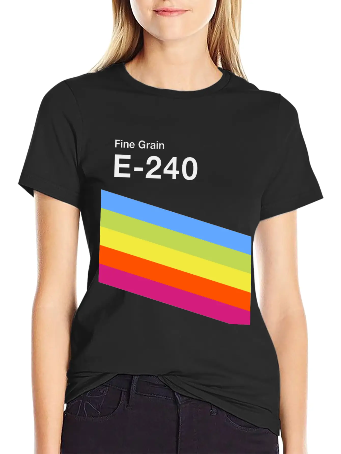 VHS Cassette, Case E-240 - Retrowave Art Stylish Everyday T-Shirt – Unisex Basic Cotton Tee
