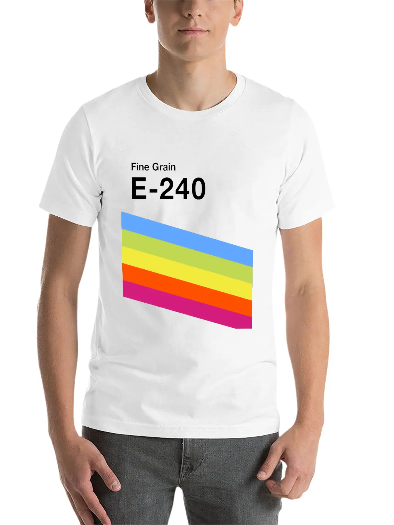 VHS Cassette, Case E-240 - Retrowave Art Stylish Everyday T-Shirt – Unisex Basic Cotton Tee