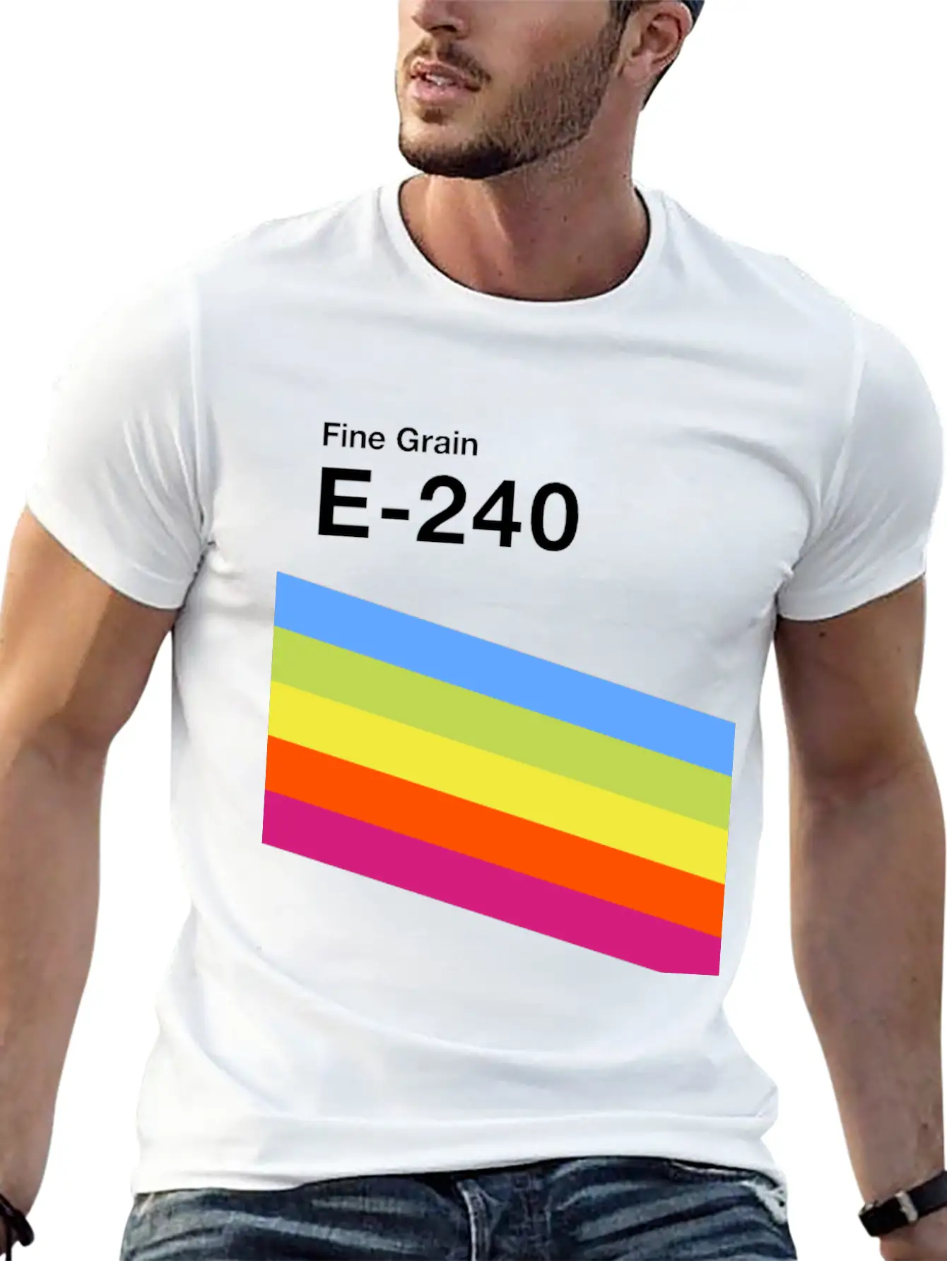 VHS Cassette, Case E-240 - Retrowave Art Stylish Everyday T-Shirt – Unisex Basic Cotton Tee