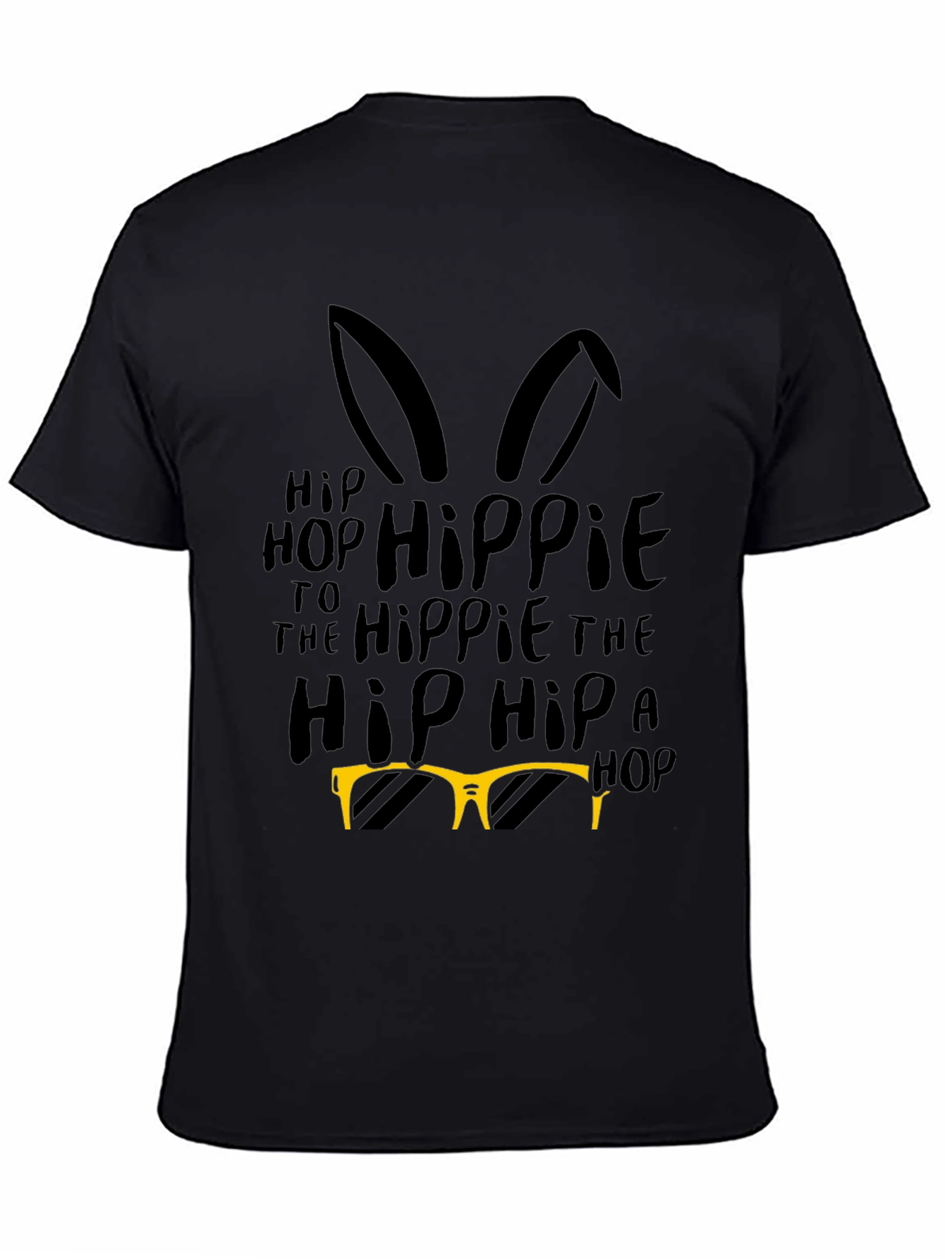 Hip Hop Hippie Easter Bunny T-Shirt