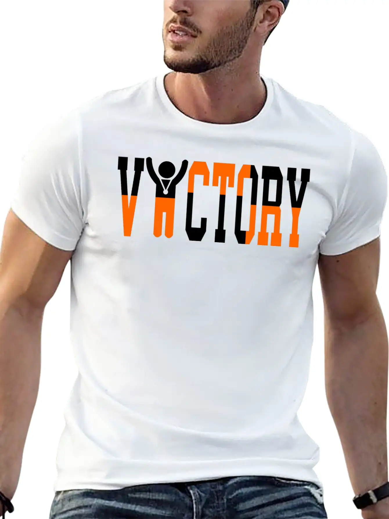 Victory Stylish Everyday T-Shirt – Unisex Basic Cotton Tee
