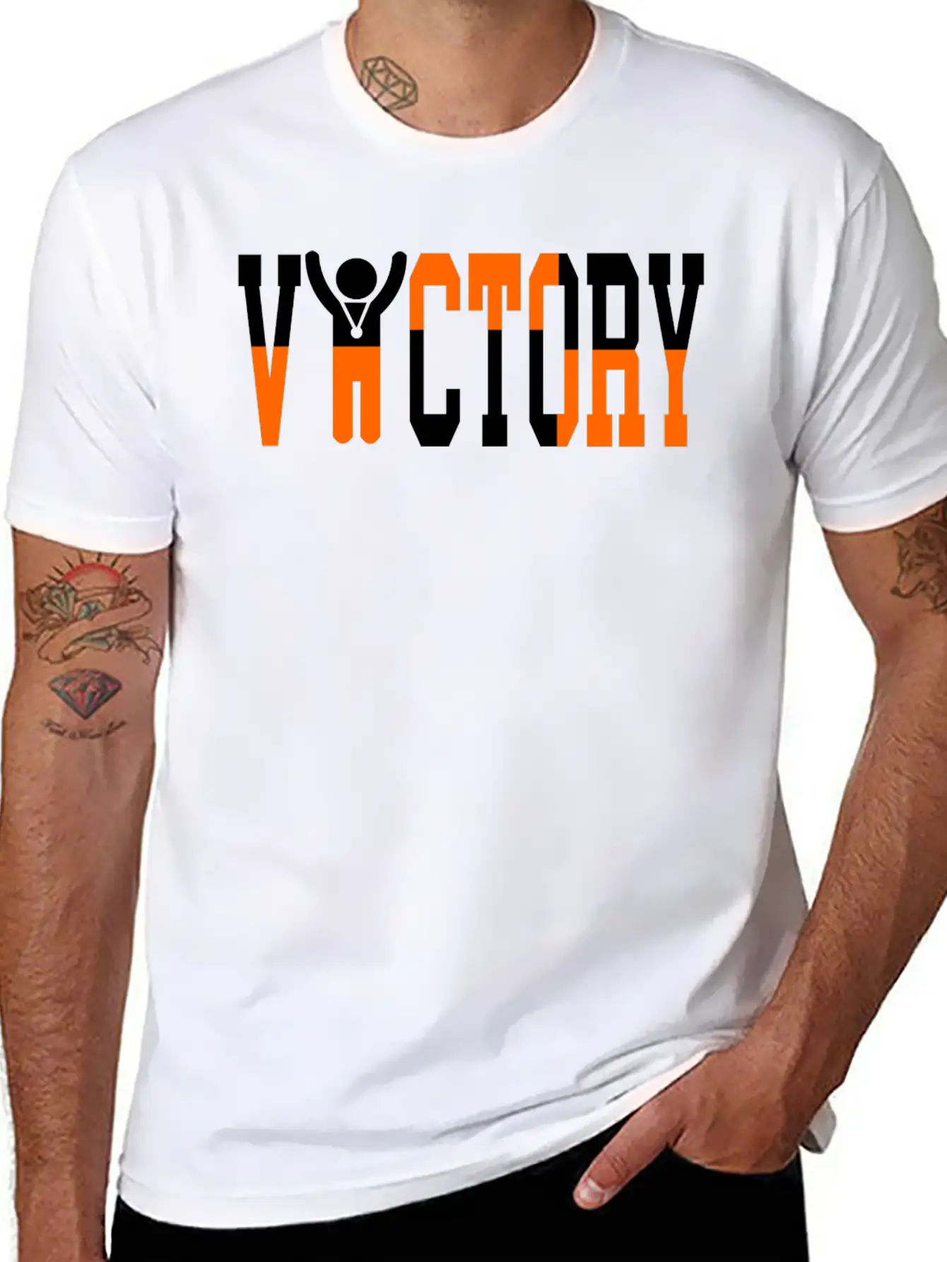 Victory Stylish Everyday T-Shirt – Unisex Basic Cotton Tee