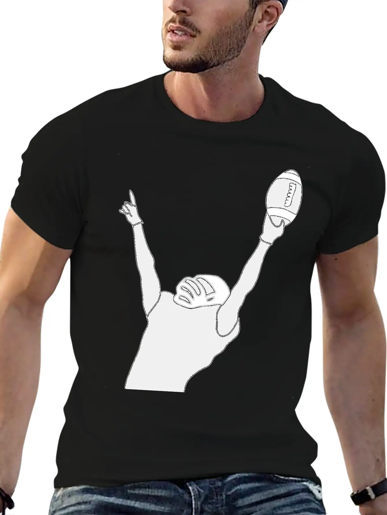 Victory Superbowl Stylish Everyday T-Shirt – Unisex Basic Cotton Tee