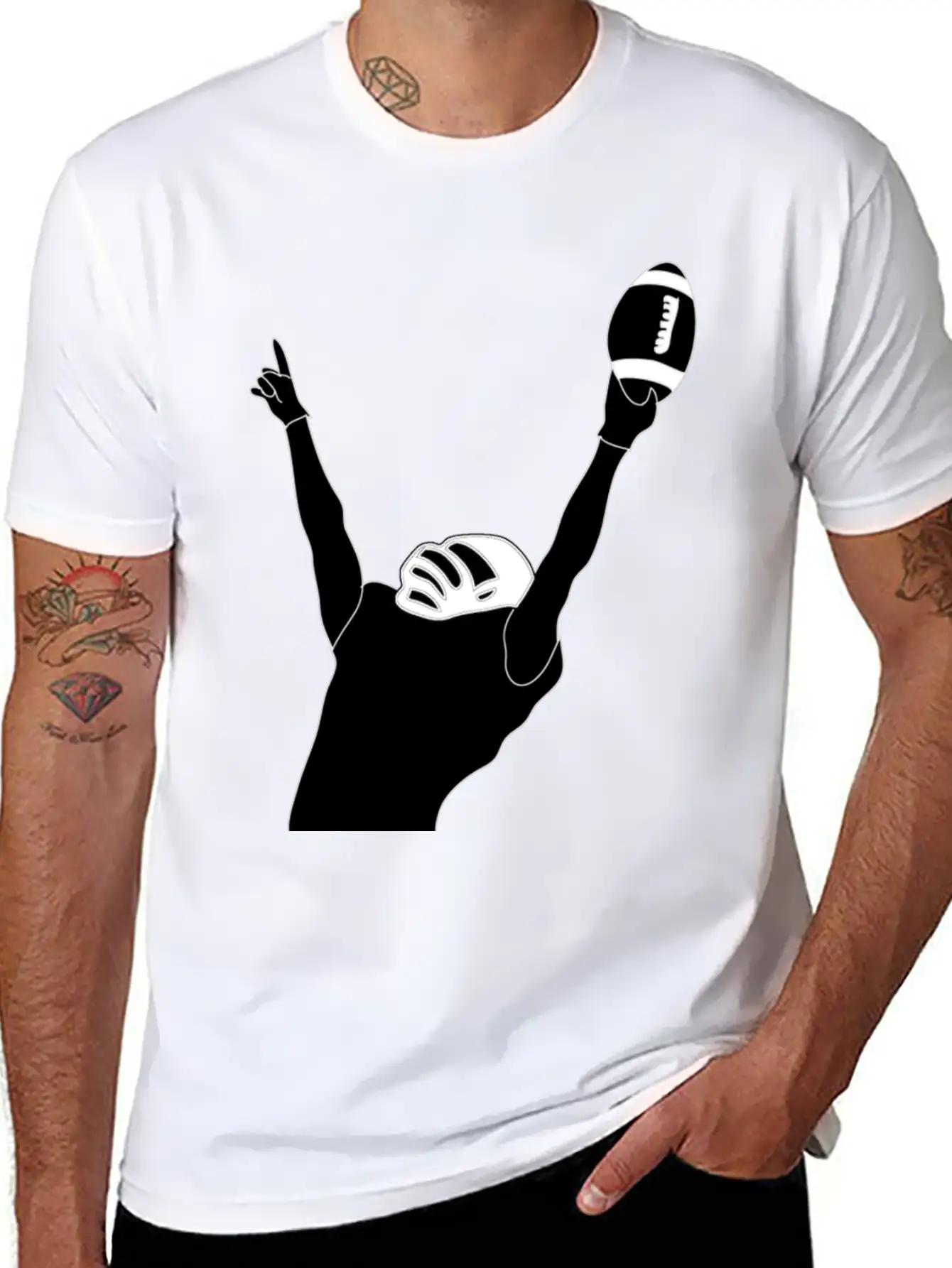 Victory Superbowl Stylish Everyday T-Shirt – Unisex Basic Cotton Tee