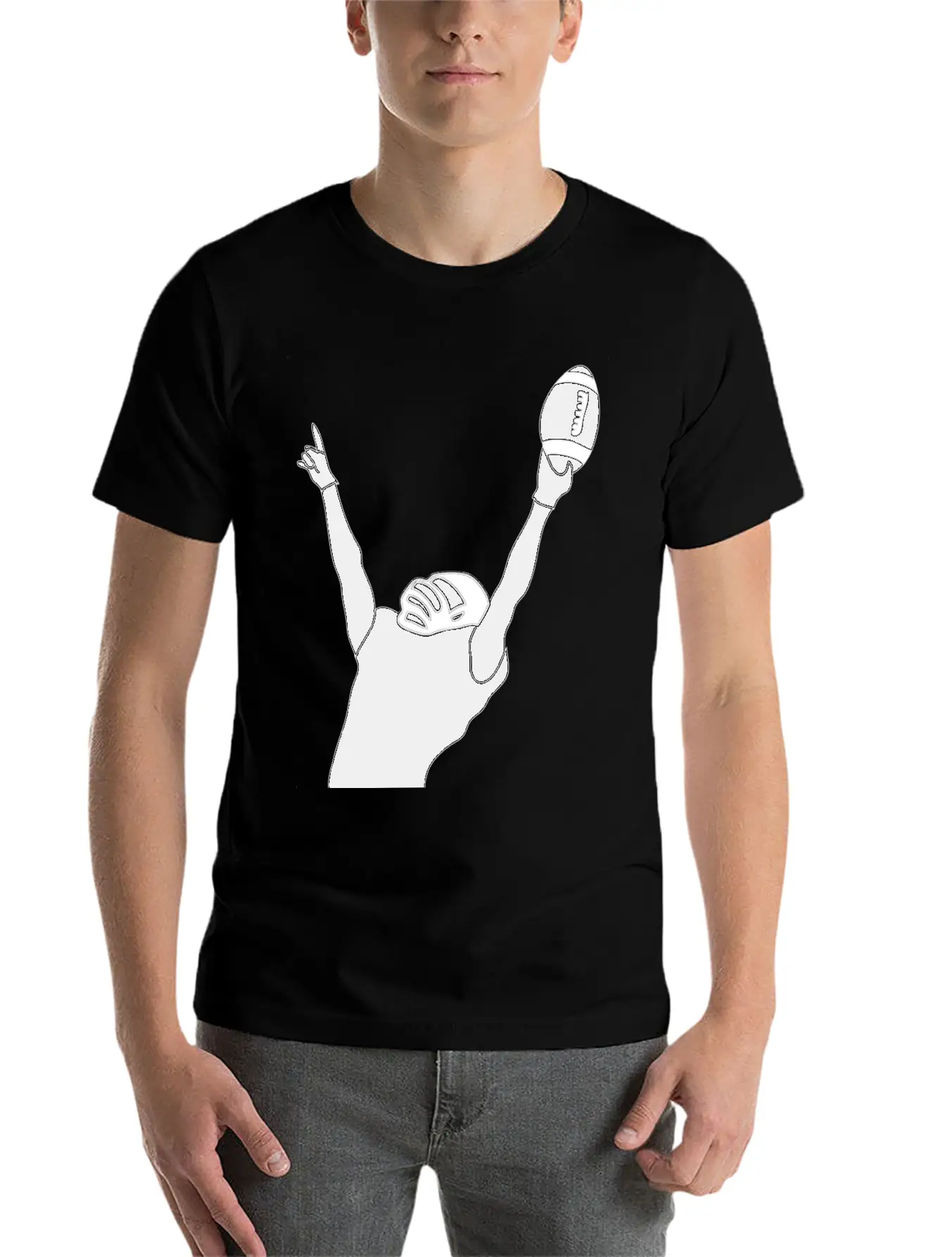 Victory Superbowl Stylish Everyday T-Shirt – Unisex Basic Cotton Tee