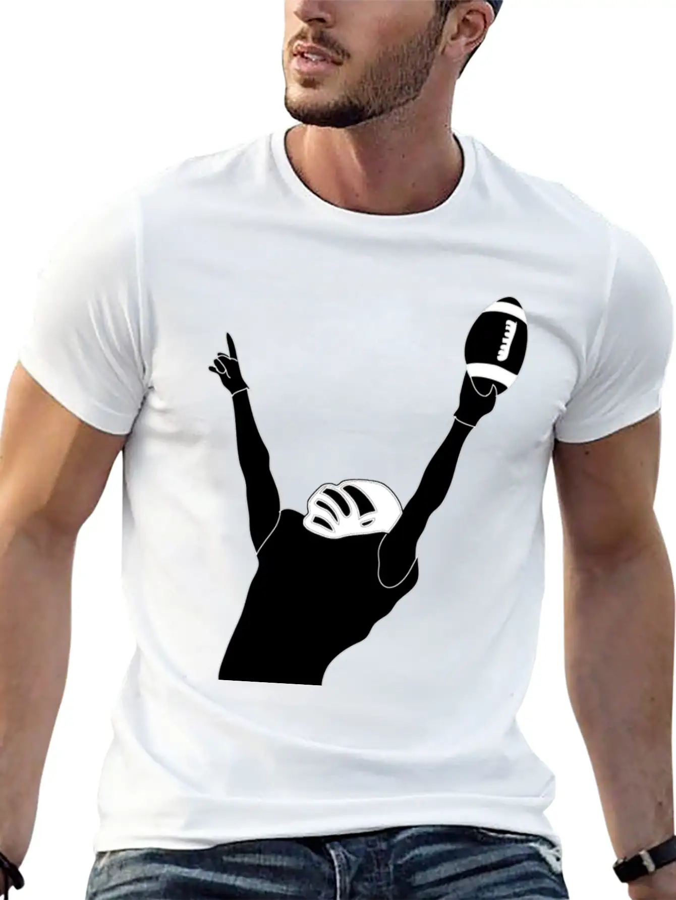 Victory Superbowl Stylish Everyday T-Shirt – Unisex Basic Cotton Tee