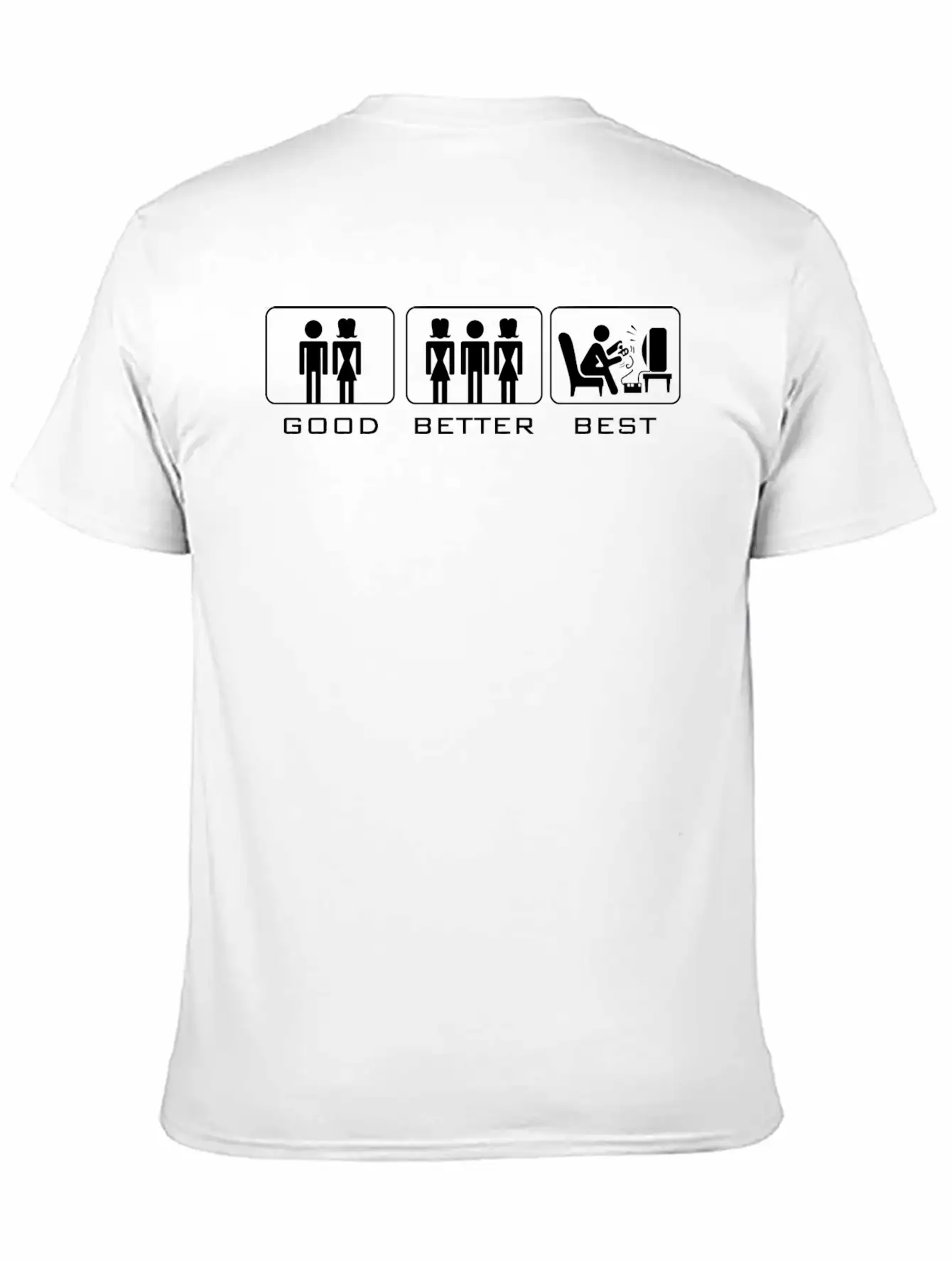 Video Game - Good Bettter Best Timeless Short Sleeve Tee – Comfy And Minimalist Design
