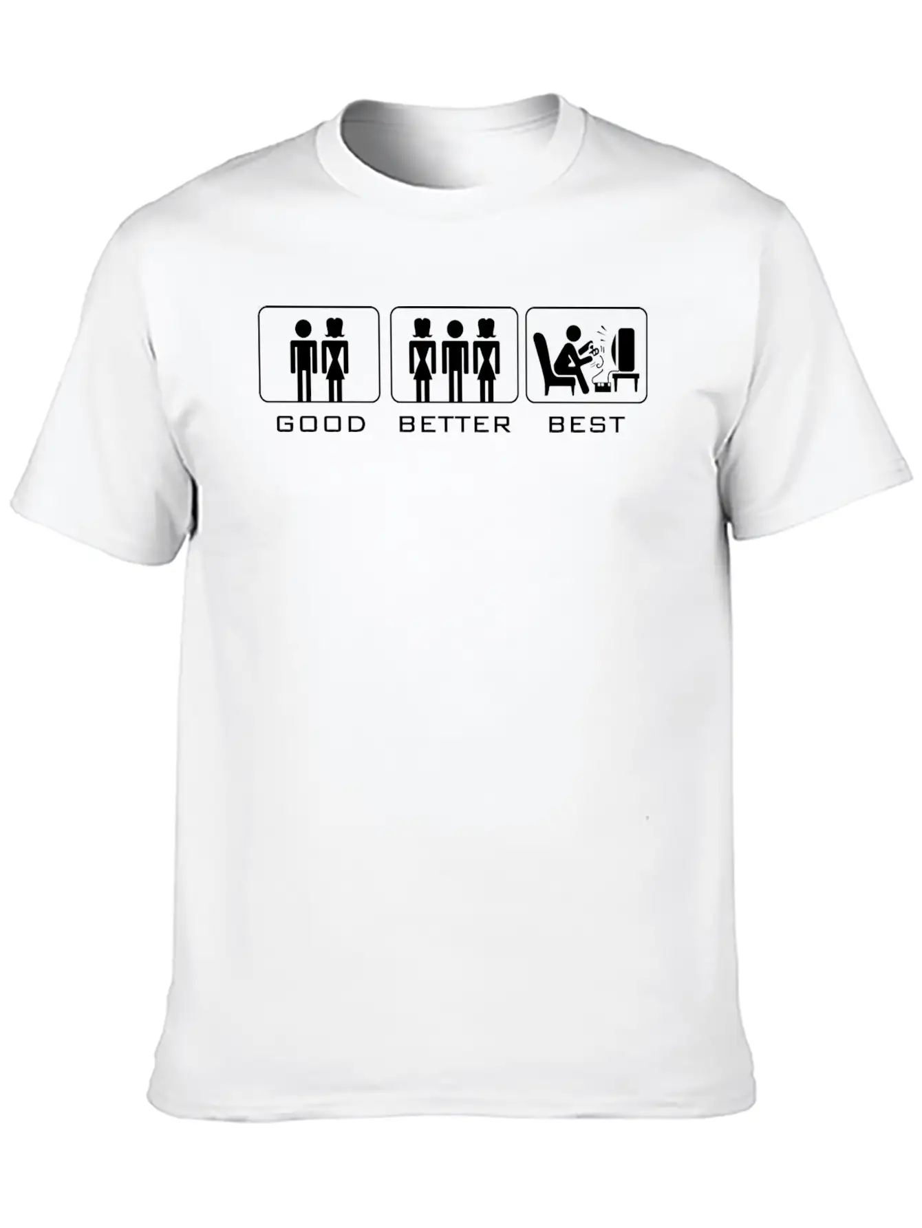 Video Game - Good Bettter Best Timeless Short Sleeve Tee – Comfy And Minimalist Design