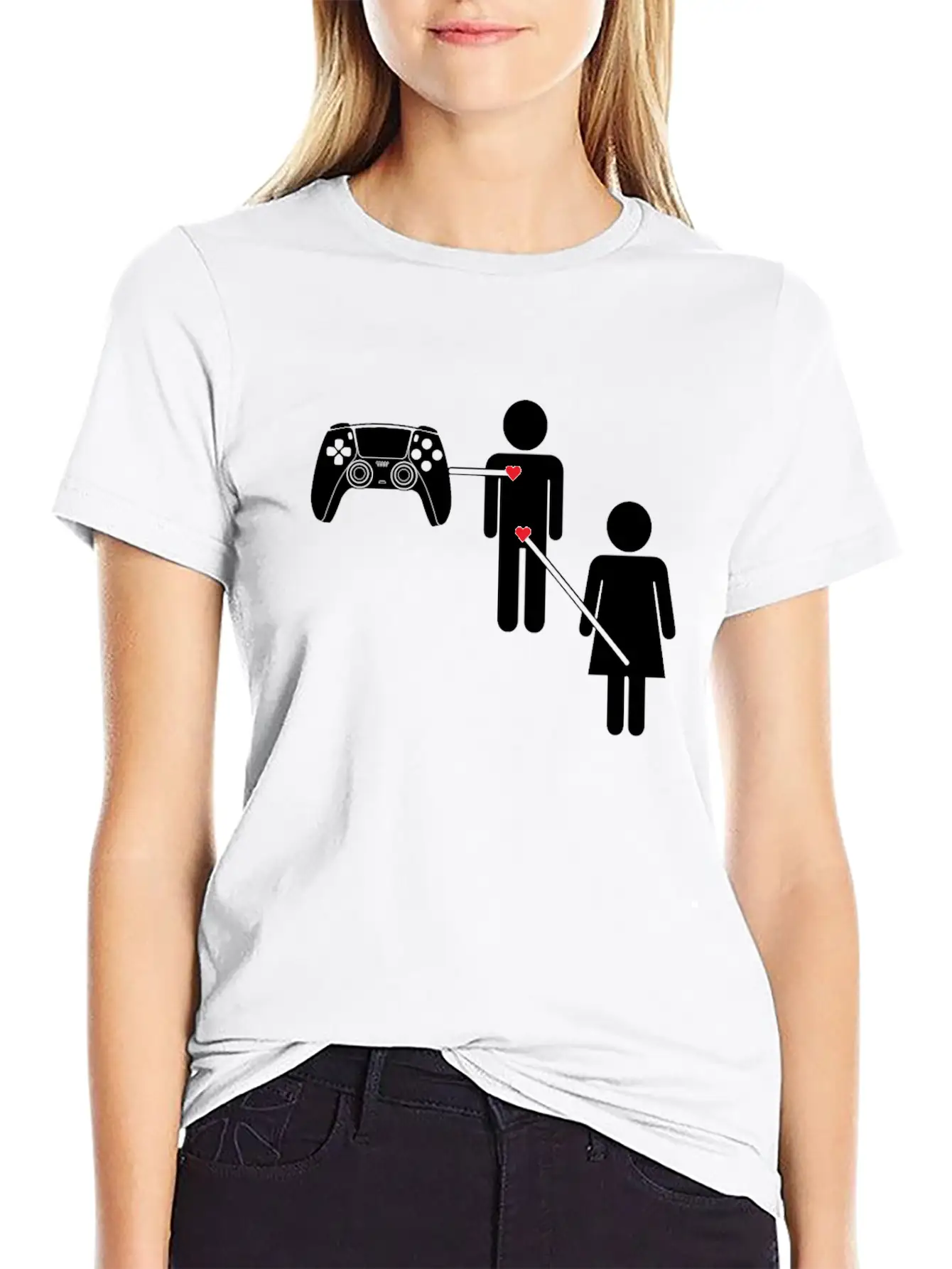 Video Games Gaming Video Gamer Gaming Controller Basic Graphic T-Shirt – Daily Comfort In Soft Cotton