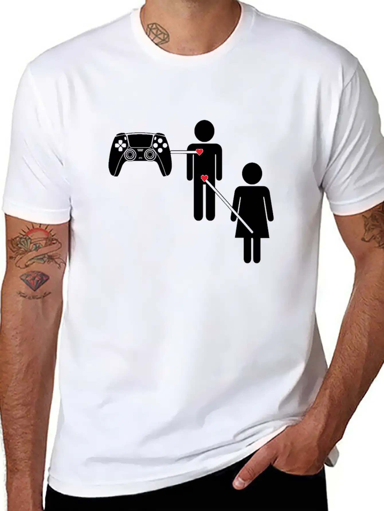 Video Games Gaming Video Gamer Gaming Controller Basic Graphic T-Shirt – Daily Comfort In Soft Cotton