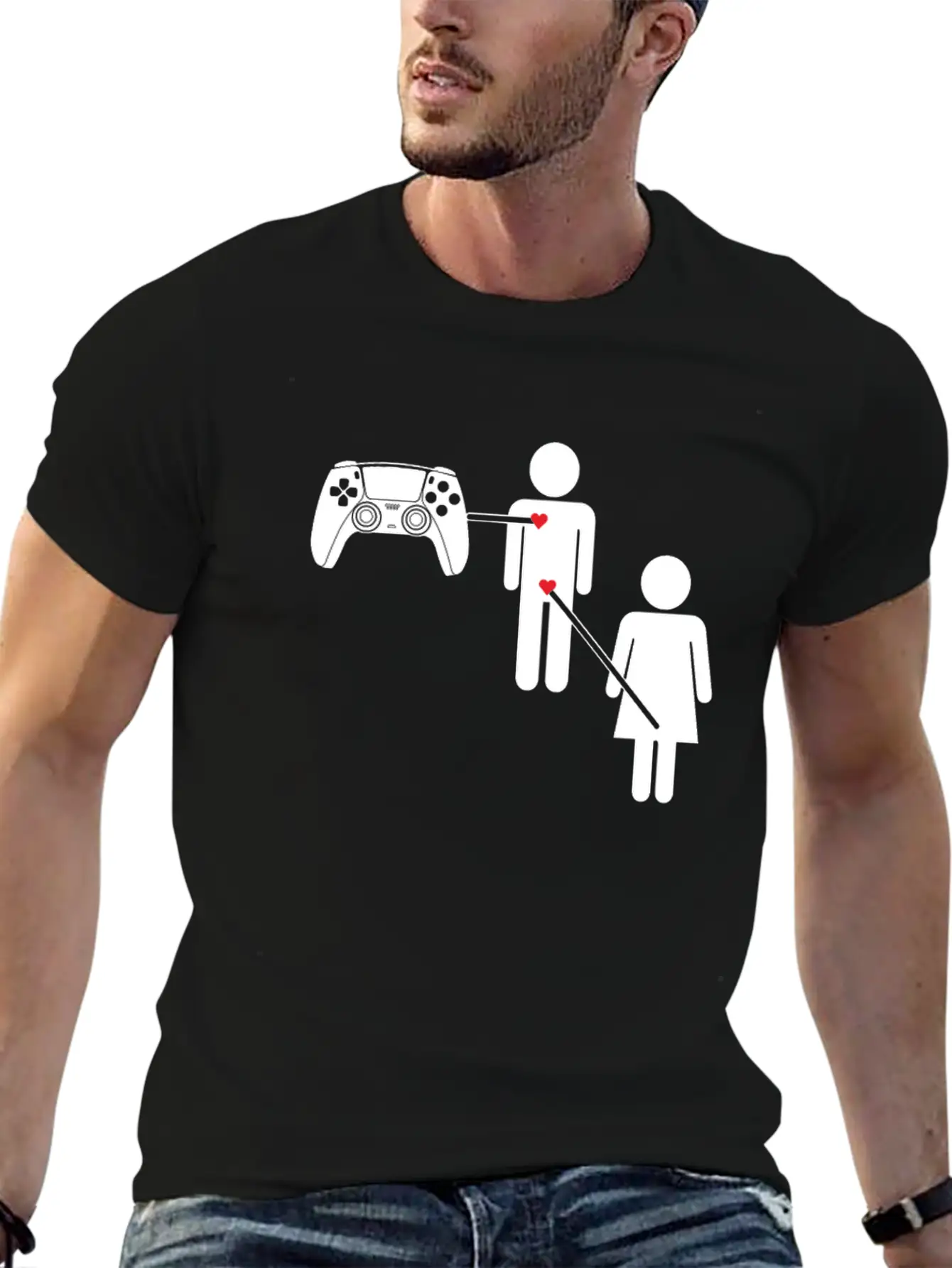 Video Games Gaming Video Gamer Gaming Controller Basic Graphic T-Shirt – Daily Comfort In Soft Cotton
