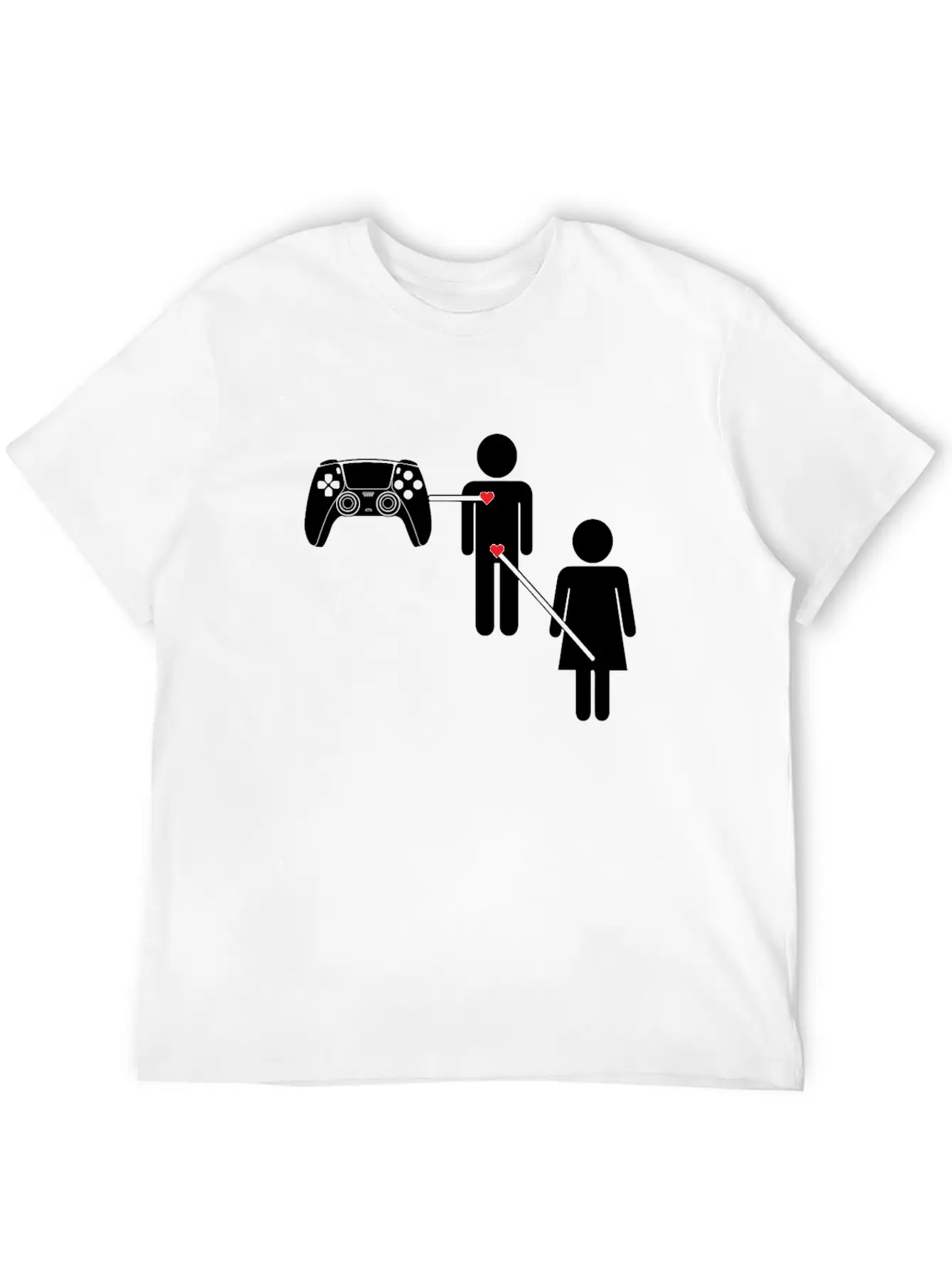 Video Games Gaming Video Gamer Gaming Controller Basic Graphic T-Shirt – Daily Comfort In Soft Cotton