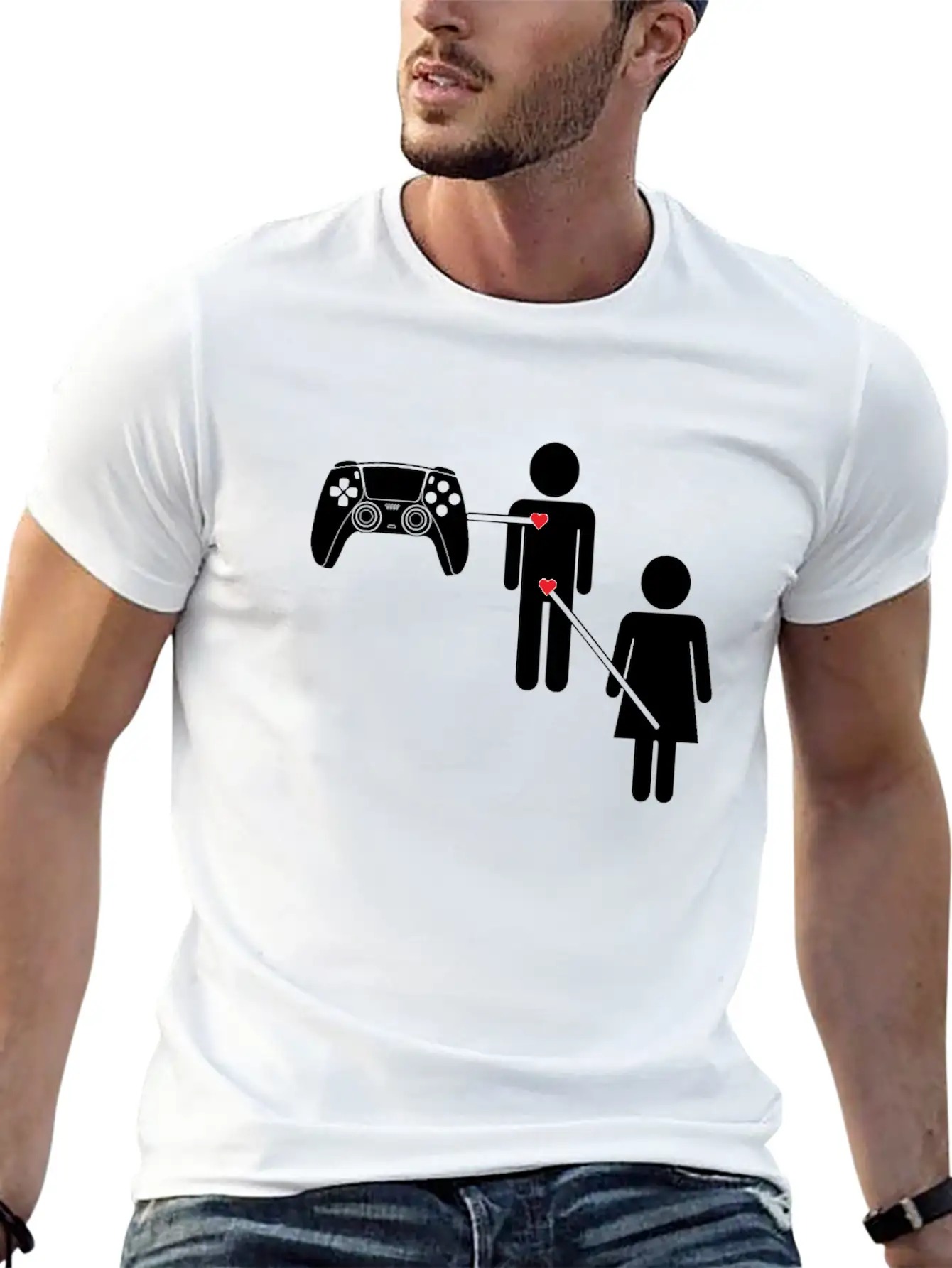 Video Games Gaming Video Gamer Gaming Controller Basic Graphic T-Shirt – Daily Comfort In Soft Cotton