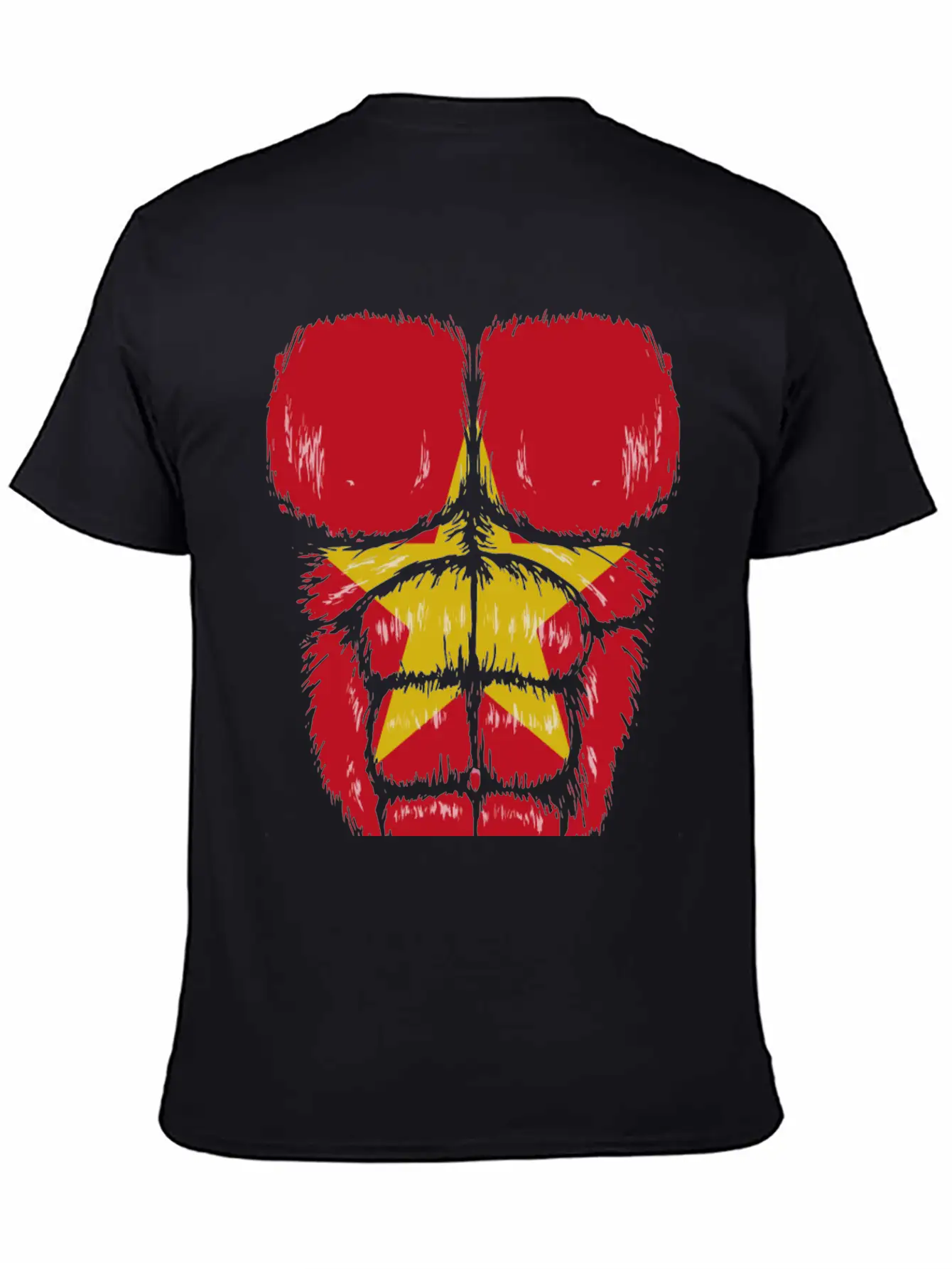 Vietnam Flag Hulk Muscles Timeless Short Sleeve Tee – Comfy And Minimalist Design