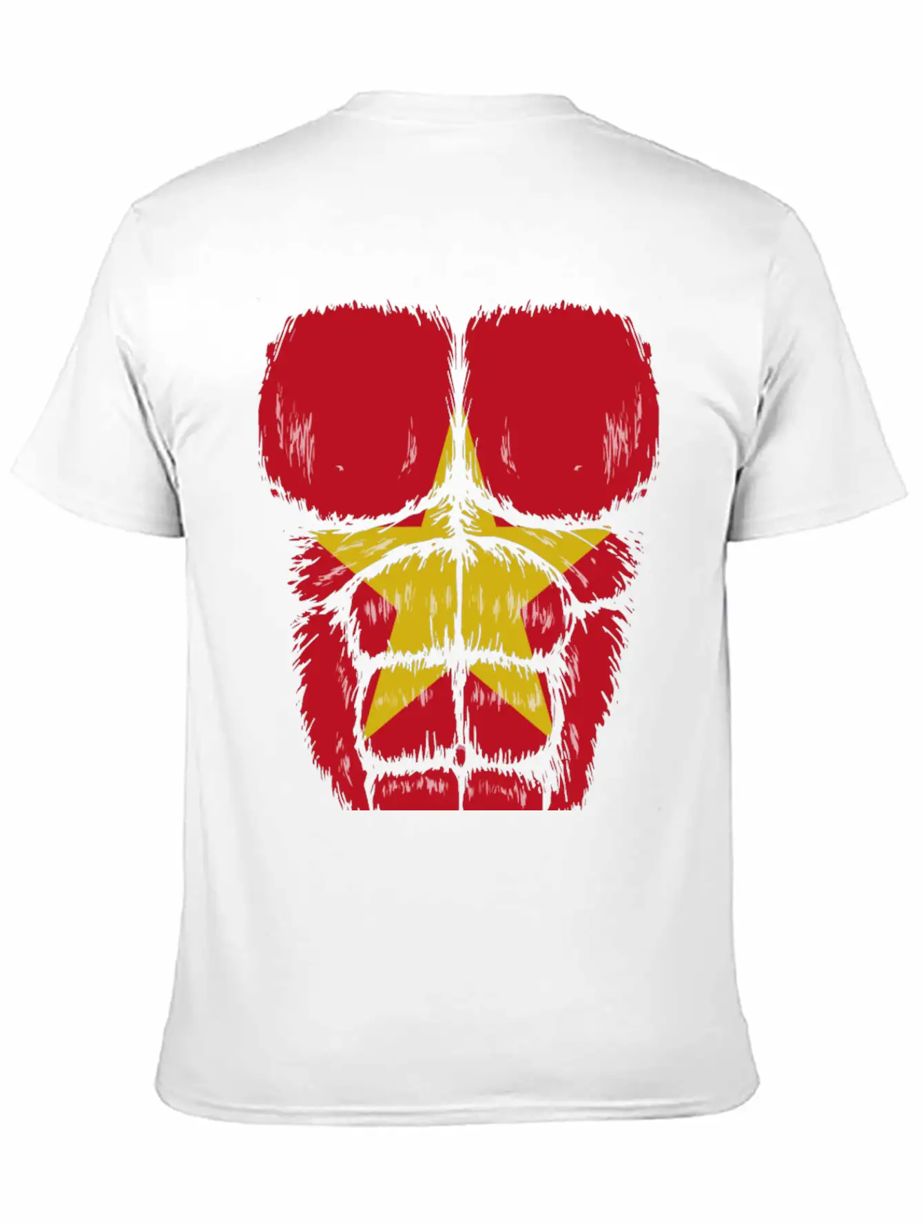 Vietnam Flag Hulk Muscles Timeless Short Sleeve Tee – Comfy And Minimalist Design