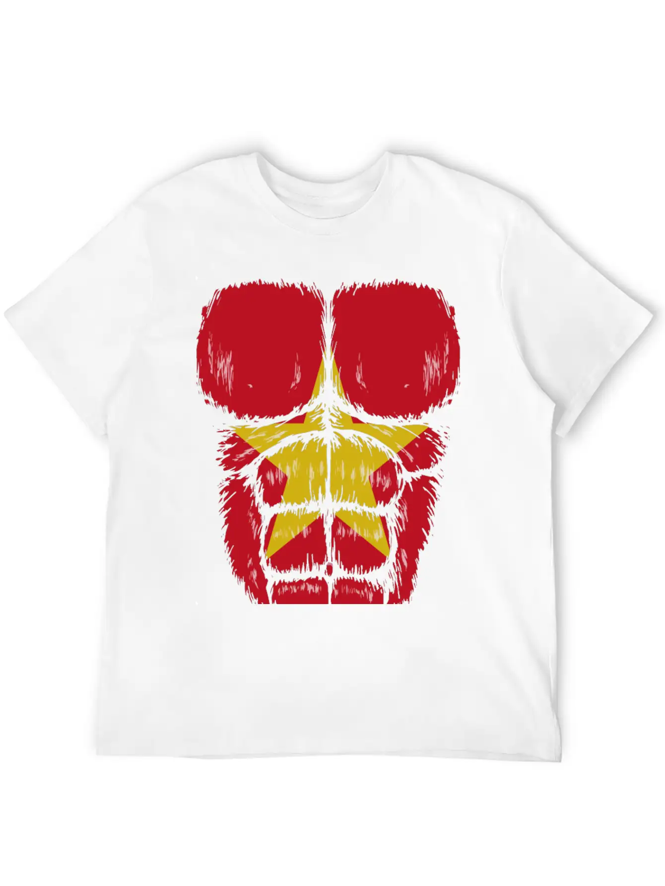 Vietnam Flag Hulk Muscles Timeless Short Sleeve Tee – Comfy And Minimalist Design