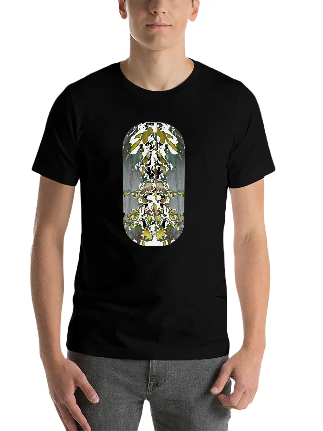 Vines Comfortable Minimalist Graphic Tee – Summer Style Essential
