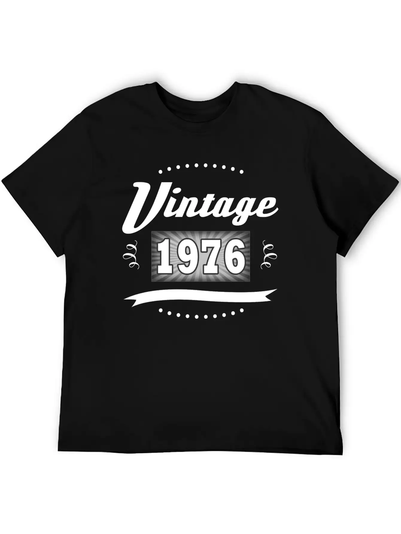 VINTAGE 1976 1.png Unisex Casual T-Shirt – Clean Design For Daily Comfort