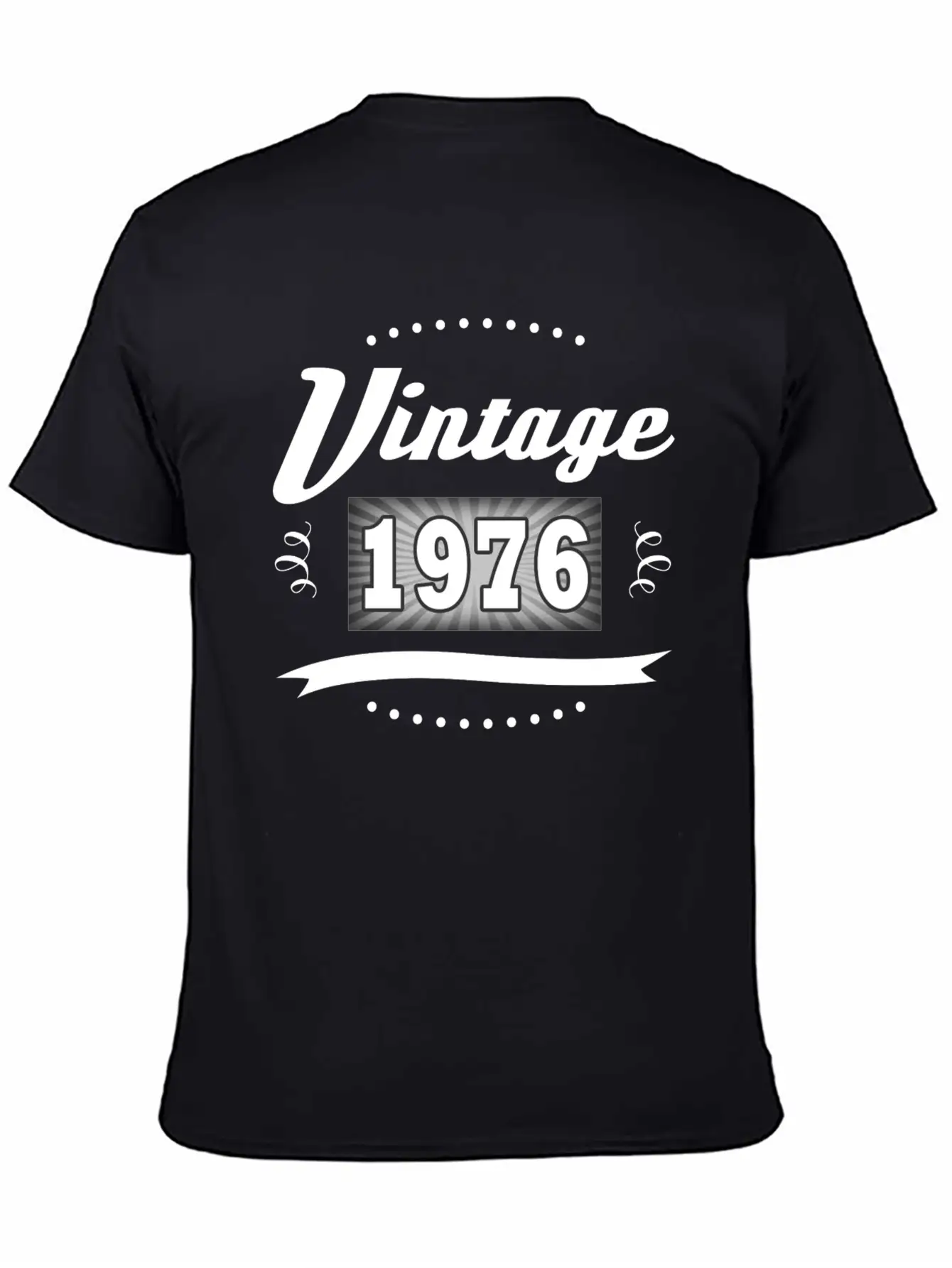 VINTAGE 1976 1.png Unisex Casual T-Shirt – Clean Design For Daily Comfort