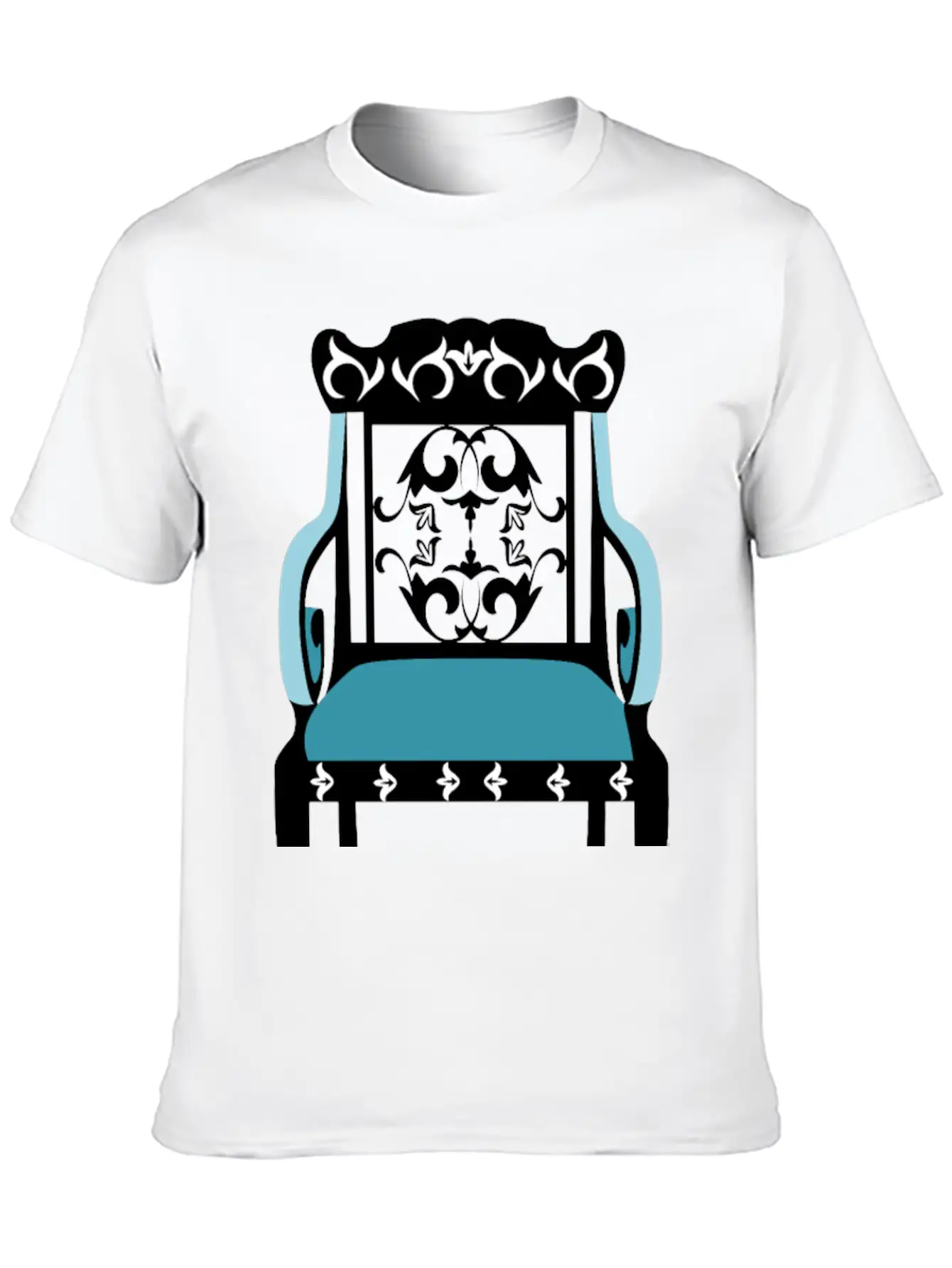 Vintage Chair Unisex Short Sleeve Soft Cotton T-Shirt – Casual Everyday Wear