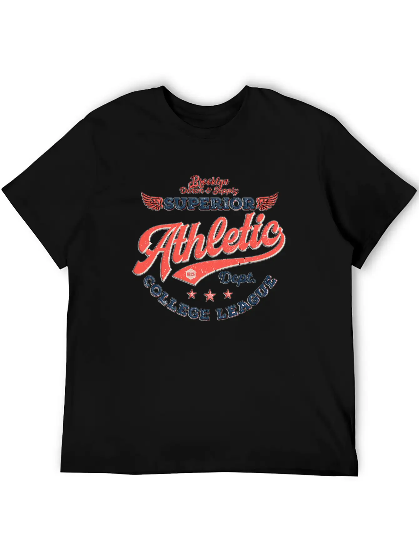 Vintage League Stylish Everyday T-Shirt – Unisex Basic Cotton Tee