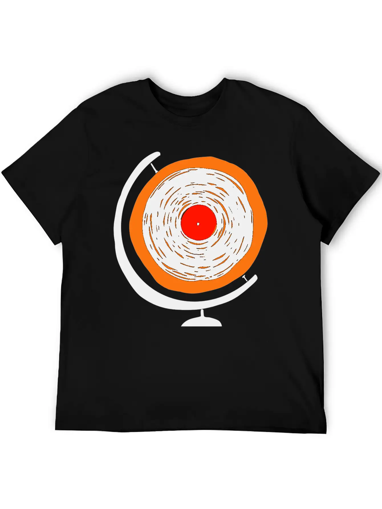 Vintage Music Mens Graphic Tee For Music Lovers Gi Stylish Everyday T-Shirt – Unisex Basic Cotton Tee