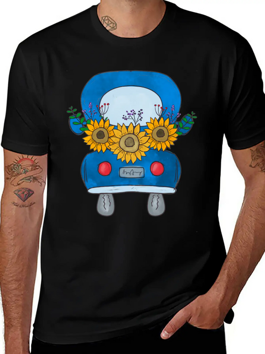 Vintage Truck Timeless Short Sleeve Tee – Comfy And Minimalist Design