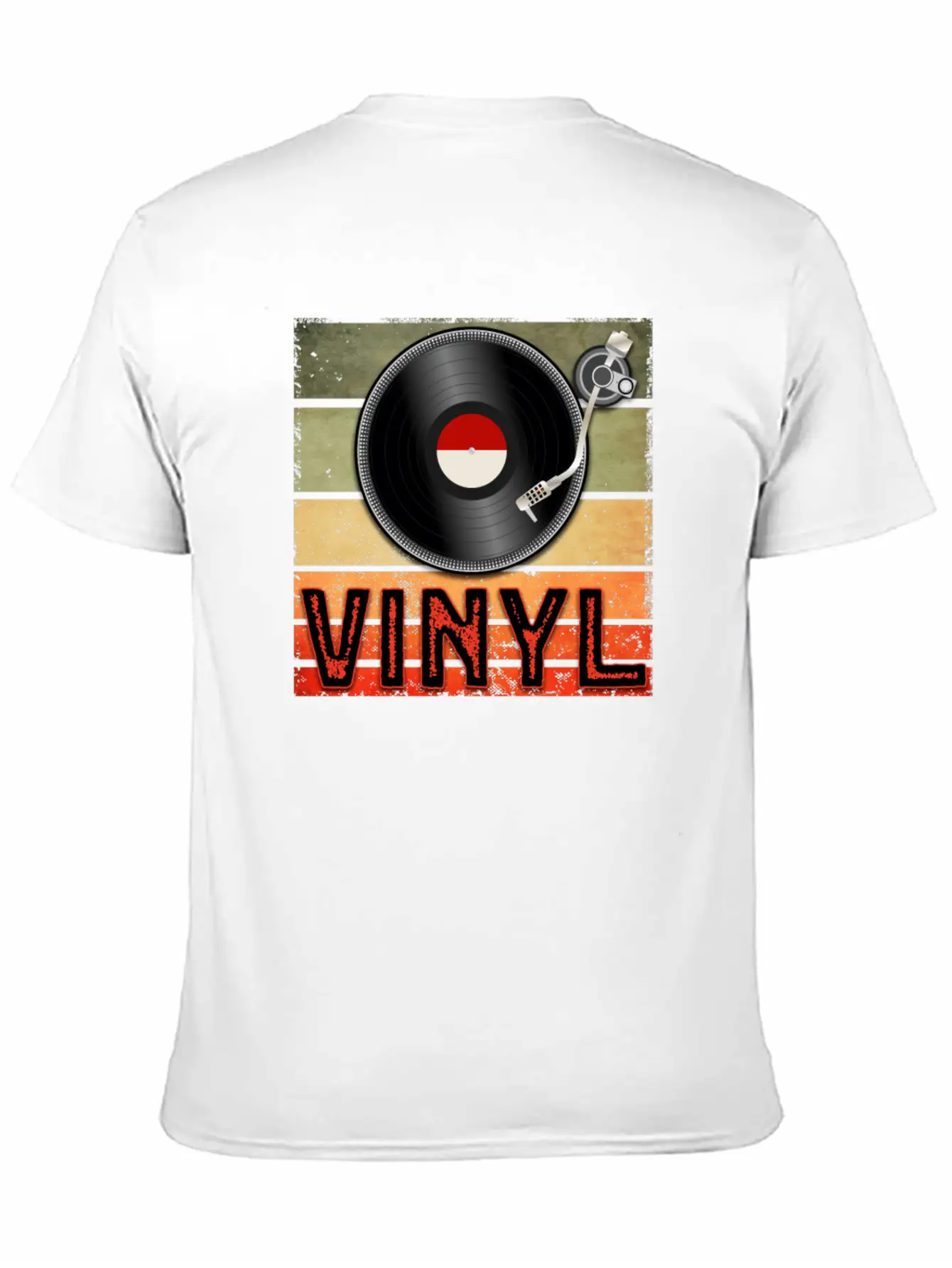 Vintage Vinyl Essential Unisex Summer Tee – Soft Cotton Casual Fit