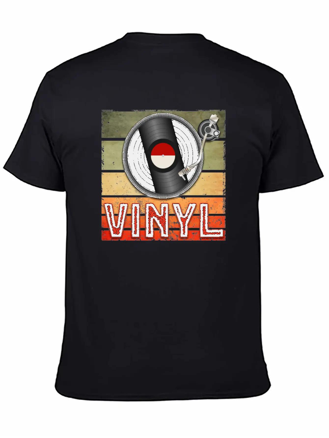 Vintage Vinyl Essential Unisex Summer Tee – Soft Cotton Casual Fit
