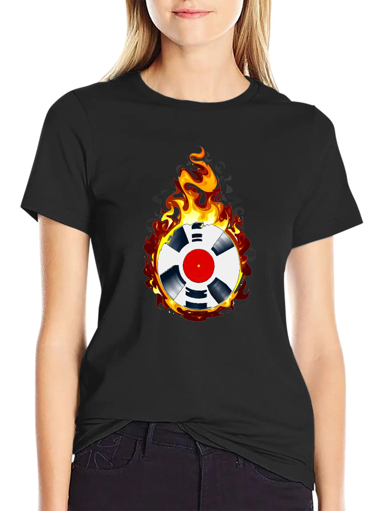 Vinyl 1 F Timeless Short Sleeve Tee – Comfy And Minimalist Design