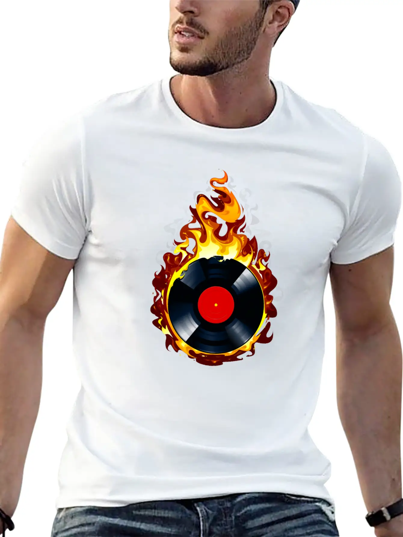 Vinyl 1 F Timeless Short Sleeve Tee – Comfy And Minimalist Design