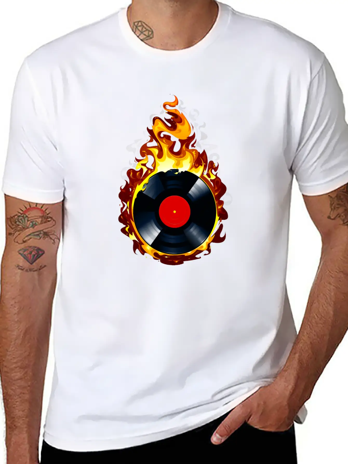Vinyl 1 F Timeless Short Sleeve Tee – Comfy And Minimalist Design