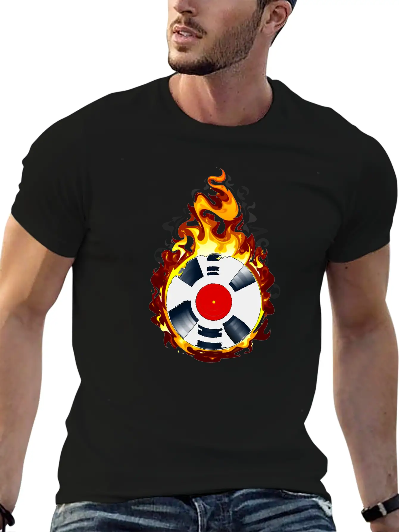 Vinyl 1 F Timeless Short Sleeve Tee – Comfy And Minimalist Design