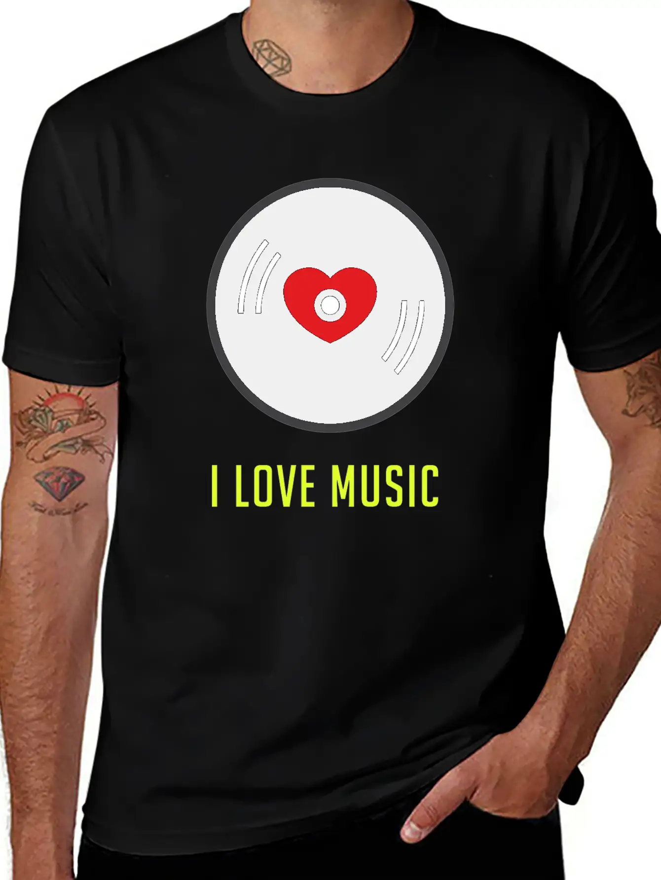 Vinyl 8 F Unisex Short Sleeve Soft Cotton T-Shirt – Casual Everyday Wear