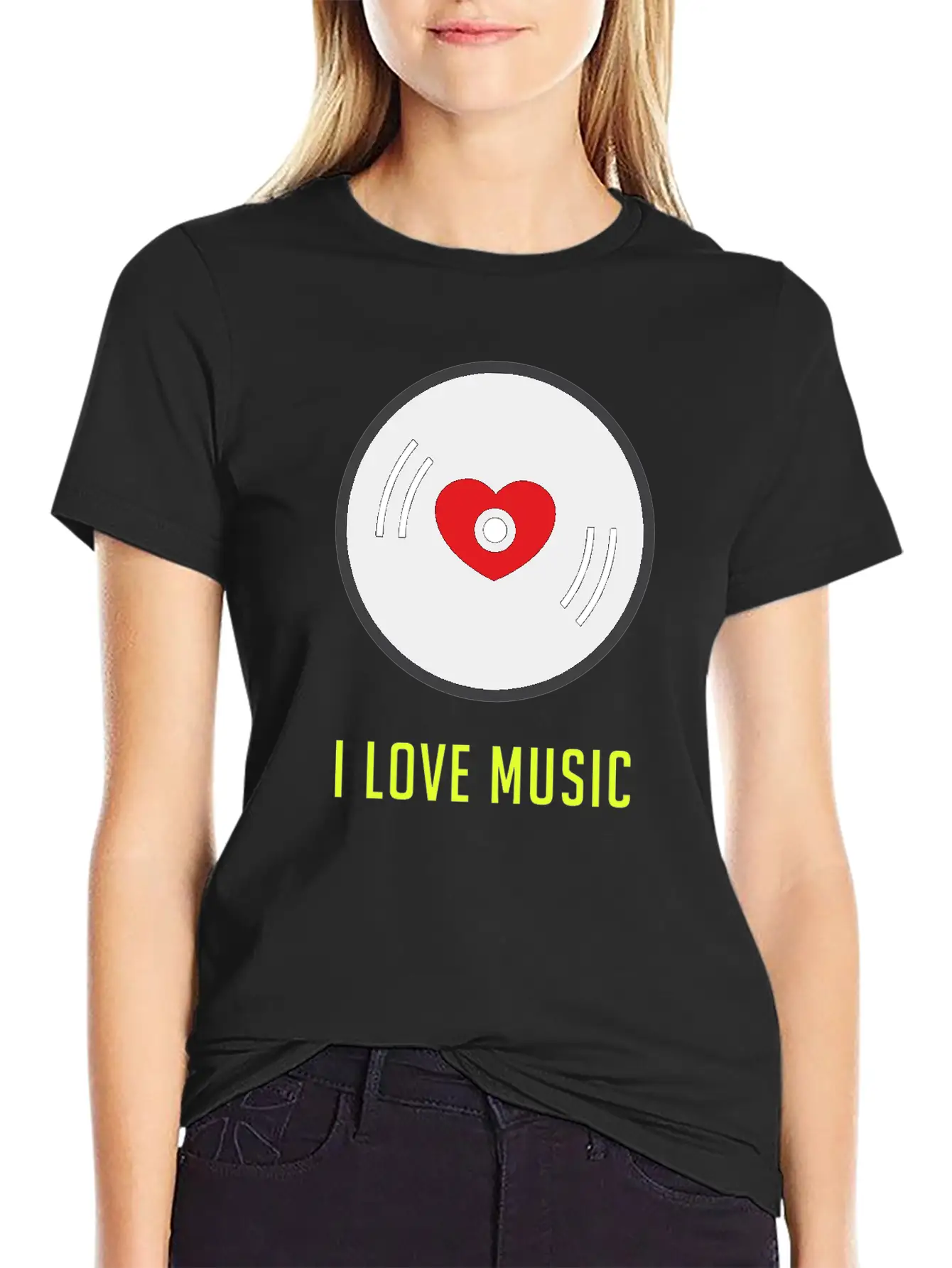 Vinyl 8 F Unisex Short Sleeve Soft Cotton T-Shirt – Casual Everyday Wear