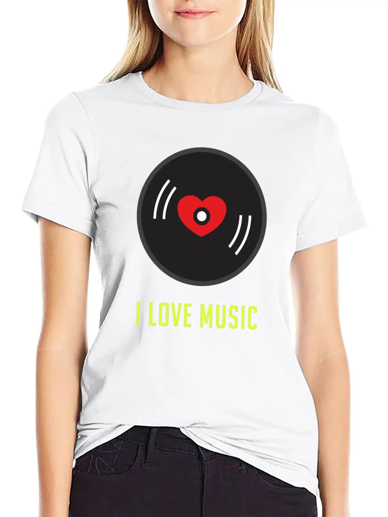 Vinyl 8 F Unisex Short Sleeve Soft Cotton T-Shirt – Casual Everyday Wear