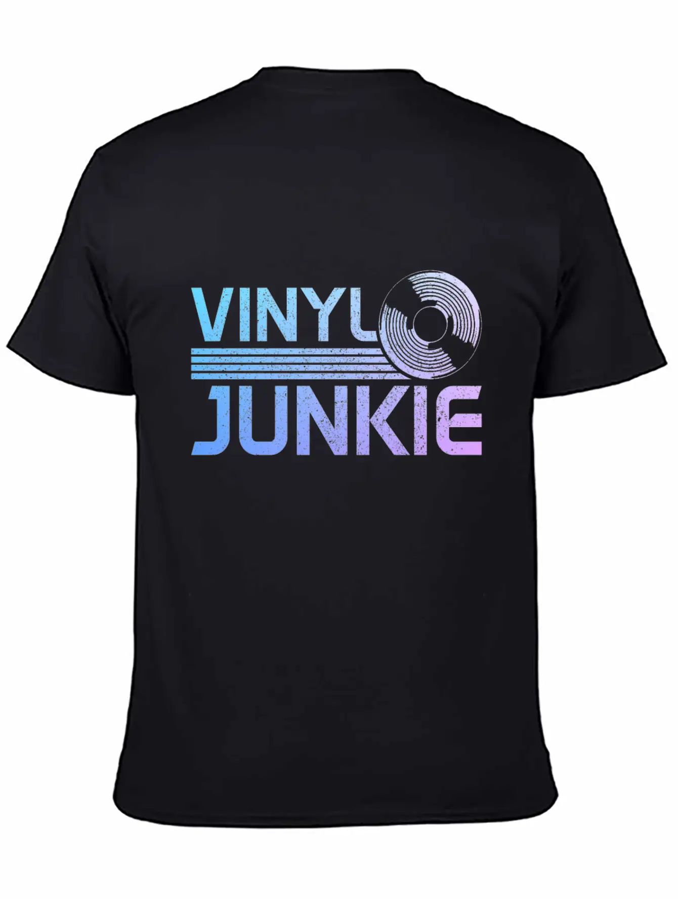 Vinyl Record Collector Music DJ Gift Stylish Everyday T-Shirt – Unisex Basic Cotton Tee