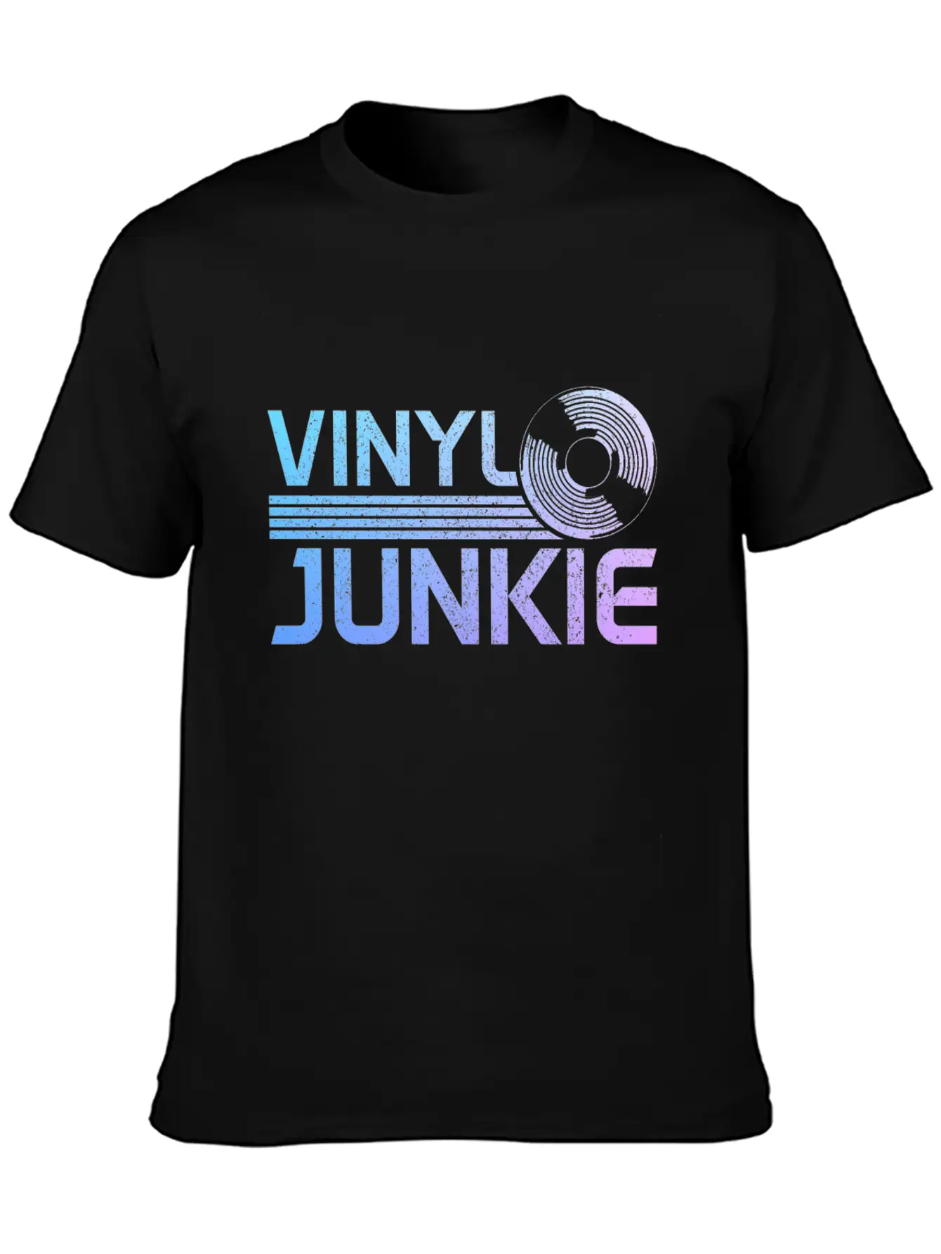 Vinyl Record Collector Music DJ Gift Stylish Everyday T-Shirt – Unisex Basic Cotton Tee
