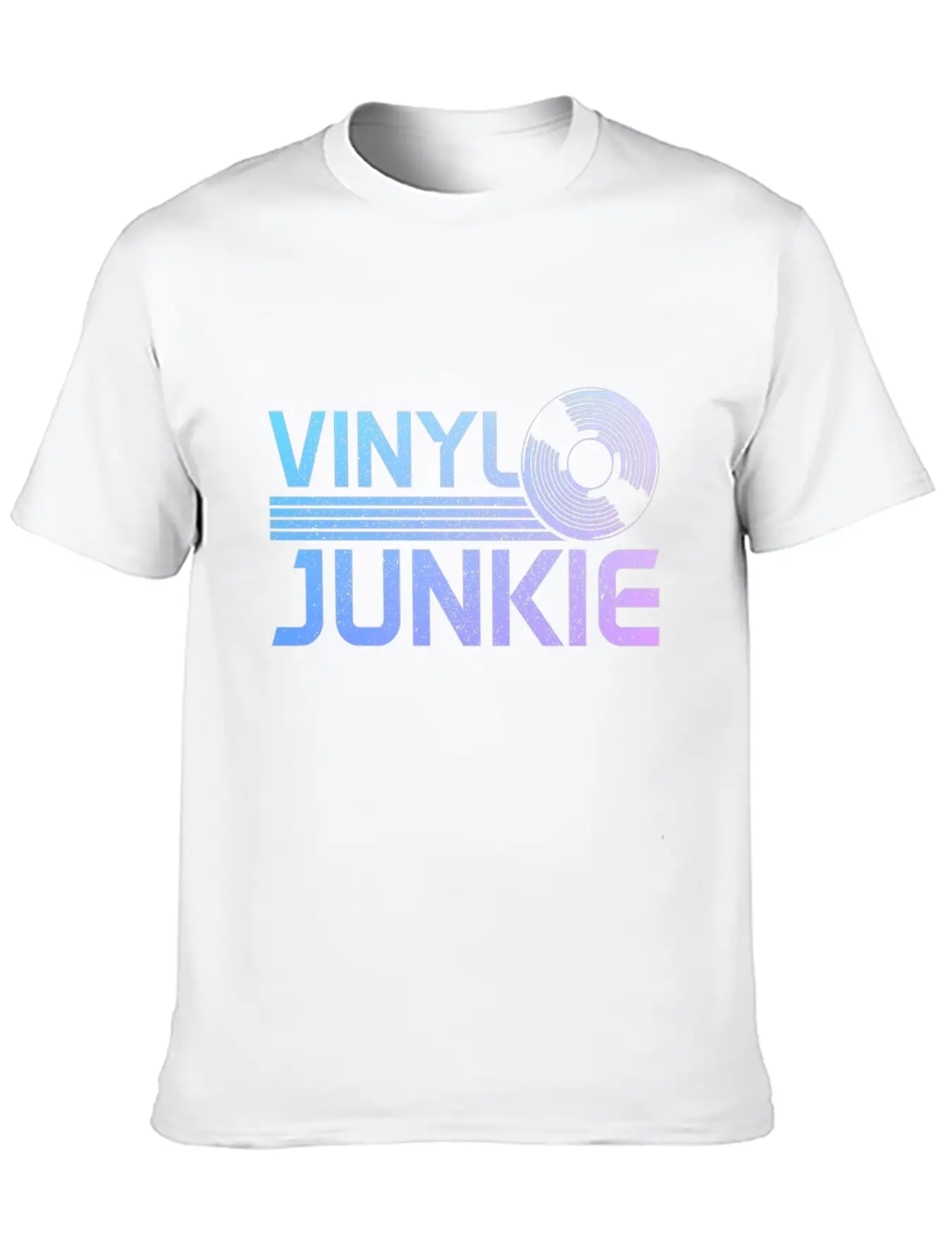Vinyl Record Collector Music DJ Gift Stylish Everyday T-Shirt – Unisex Basic Cotton Tee