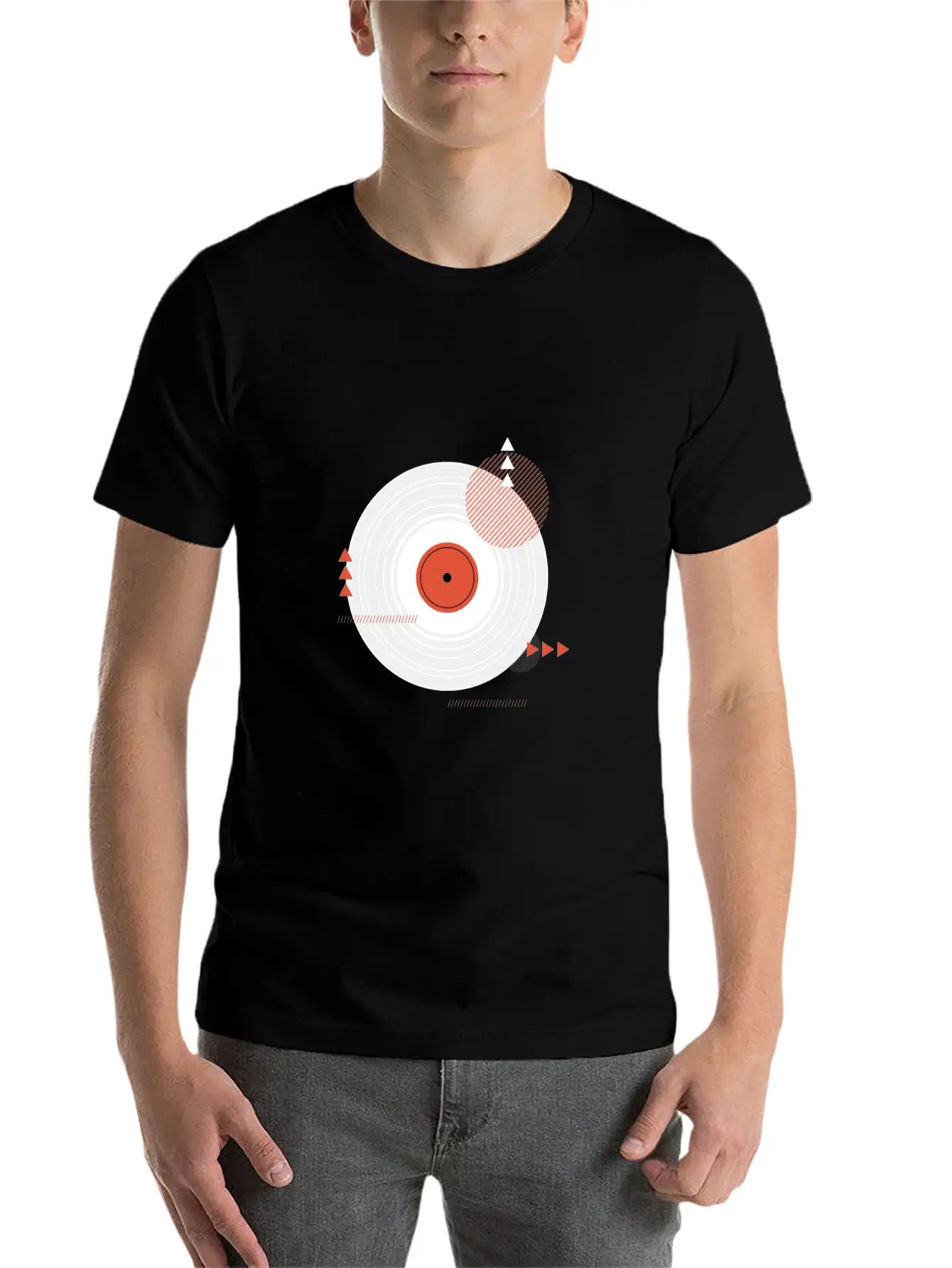 Vinyl Record EP Retro Comfortable Minimalist Graphic Tee – Summer Style Essential