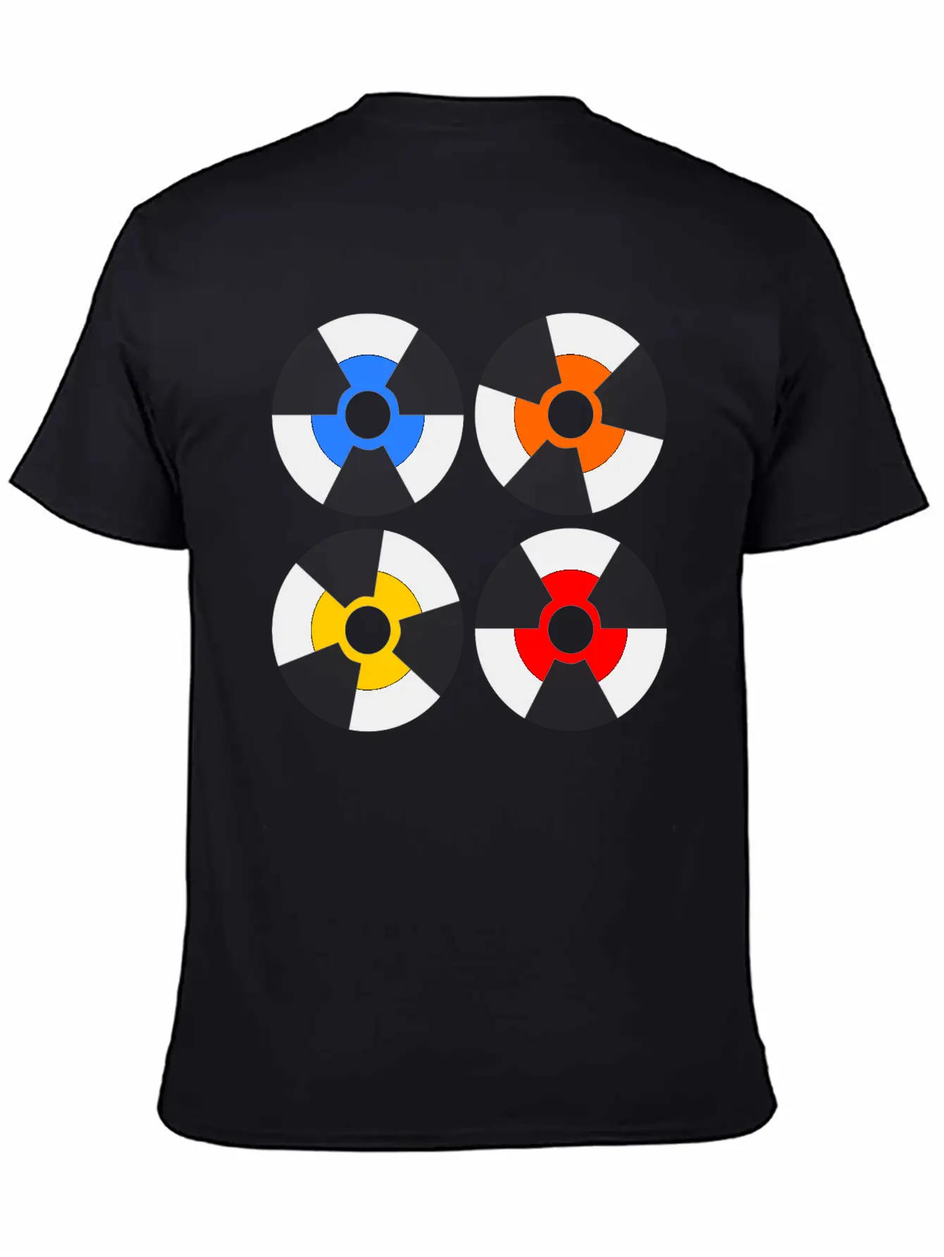 Vinyl Record Inspiration Unisex Short Sleeve Soft Cotton T-Shirt – Casual Everyday Wear
