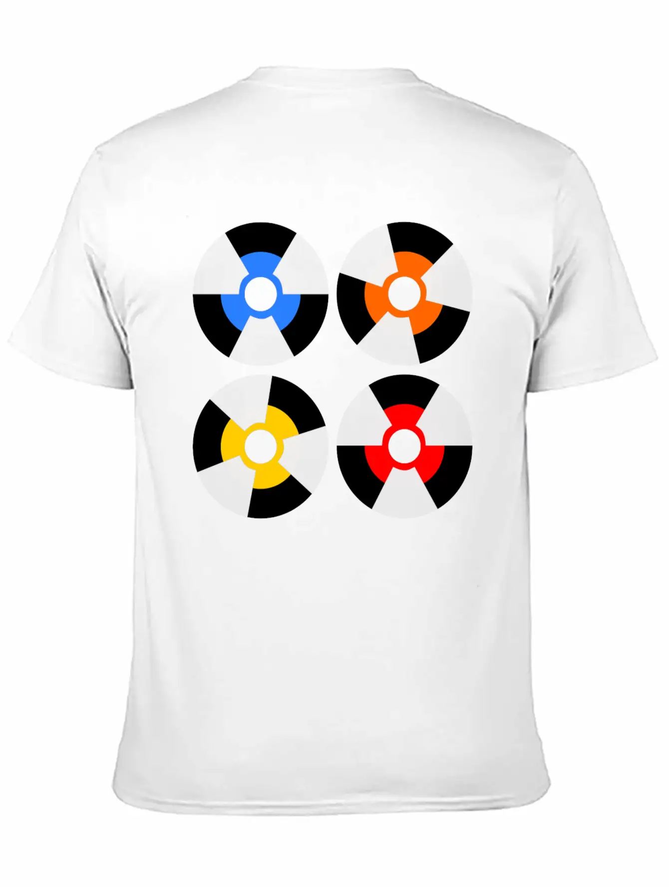 Vinyl Record Inspiration Unisex Short Sleeve Soft Cotton T-Shirt – Casual Everyday Wear
