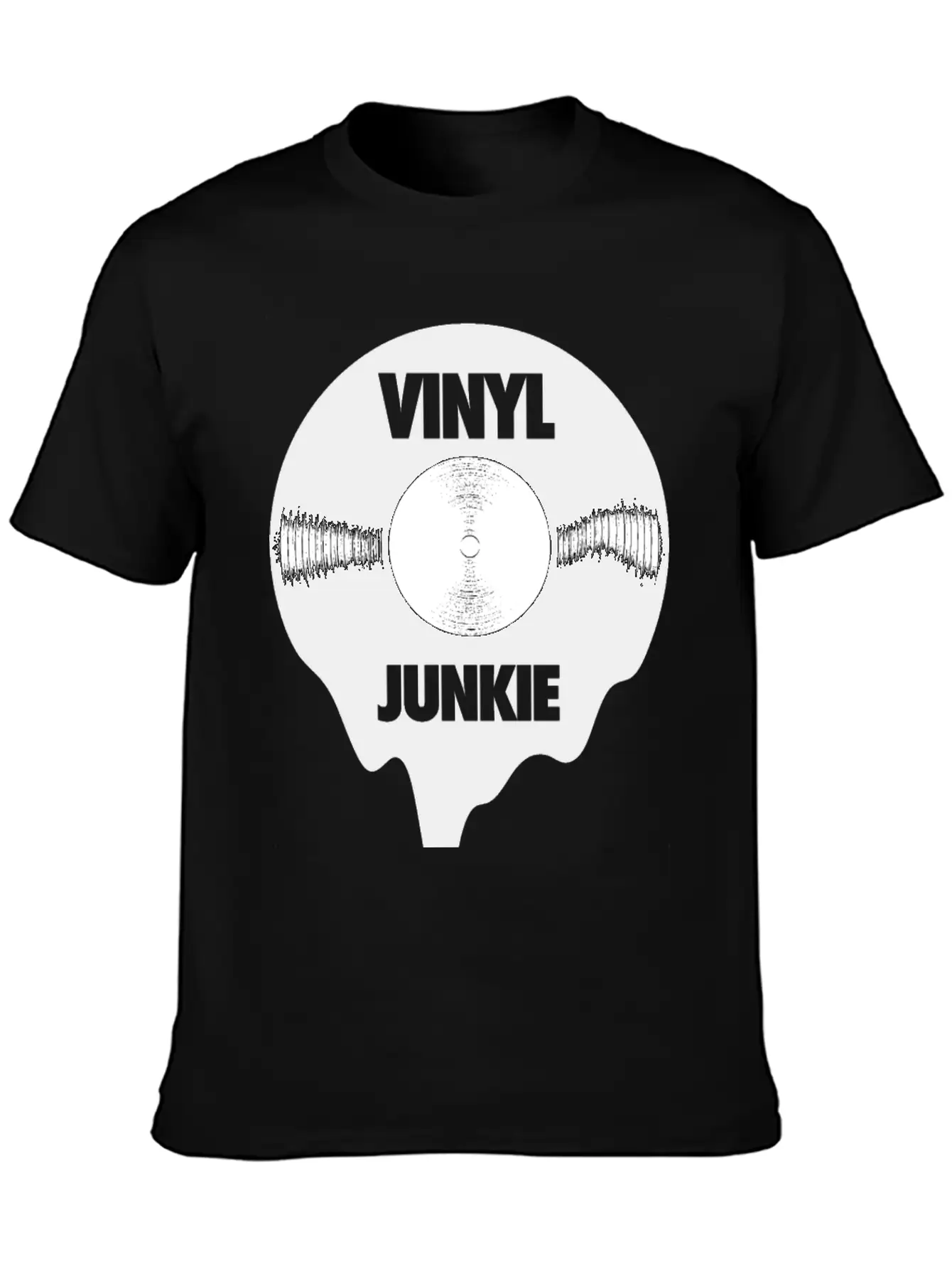 Vinyl Record Turntable Gift Essential Unisex Summer Tee – Soft Cotton Casual Fit