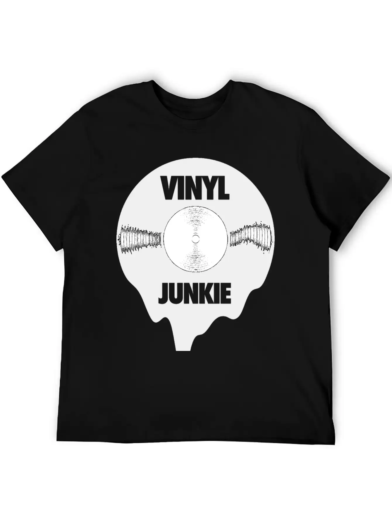 Vinyl Record Turntable Gift Essential Unisex Summer Tee – Soft Cotton Casual Fit