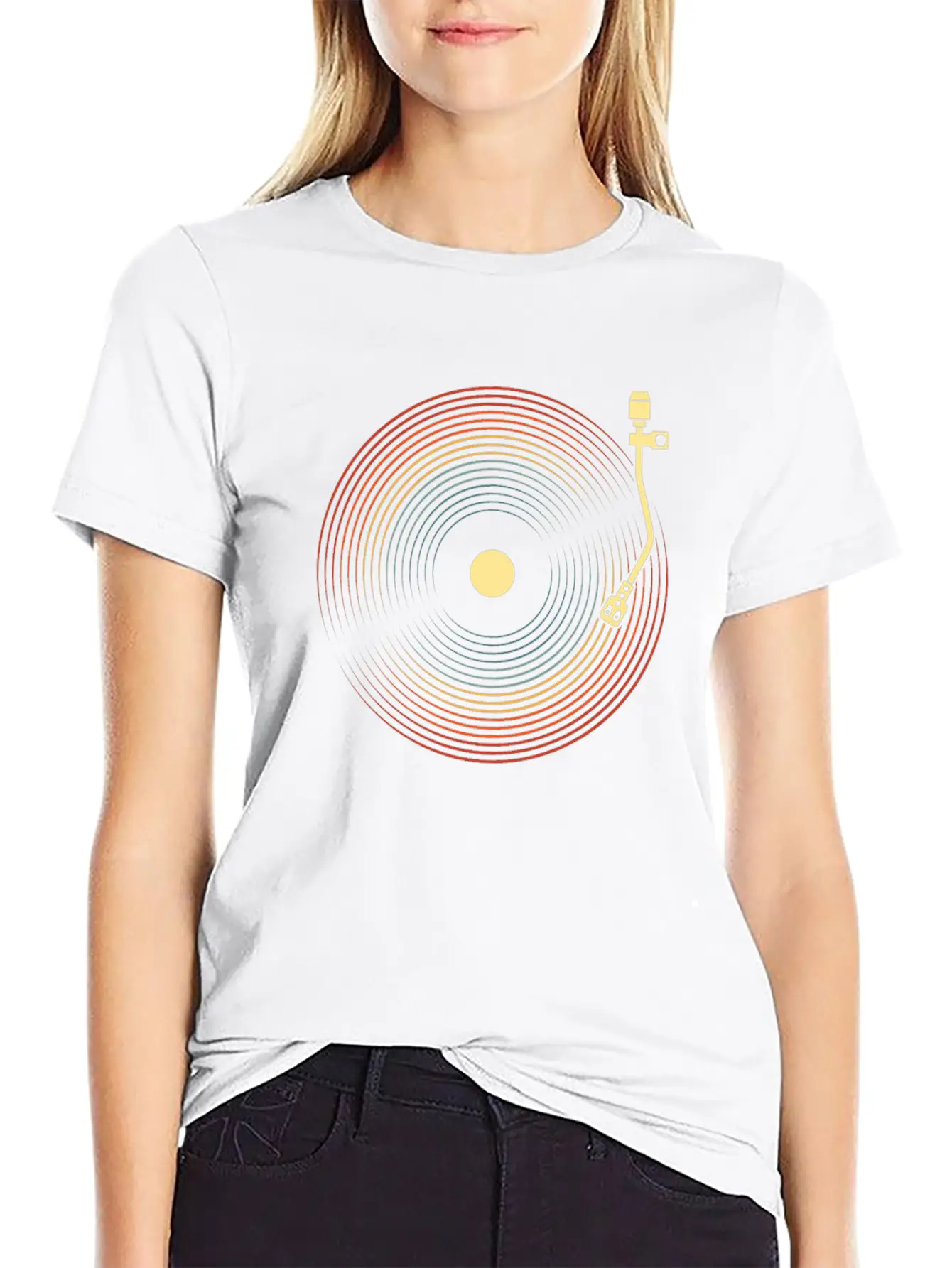 Vinyl Timeless Short Sleeve Tee – Comfy And Minimalist Design